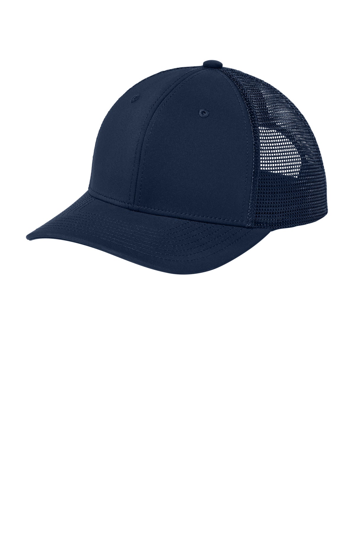 Sport-Tek Club Trucker Cap STC46 in True Navy/ True Navy