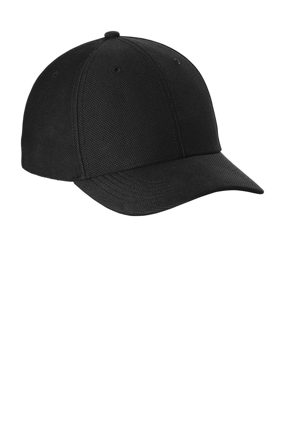 Sport-Tek  Action Snapback Cap. STC50 in Black