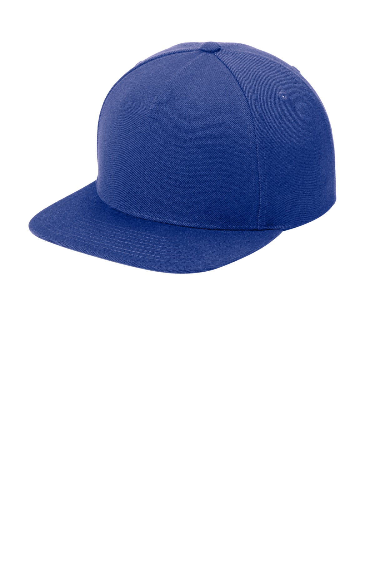 Sport-Tek YP Classics Premium 5-Panel Snapback Cap STC55 in True Royal