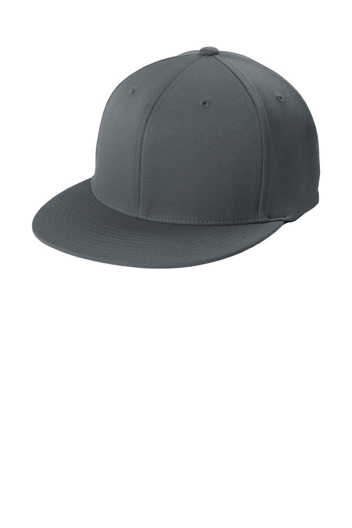 Sport-Tek Flexfit Flat Bill Cap STC56 in Iron Grey