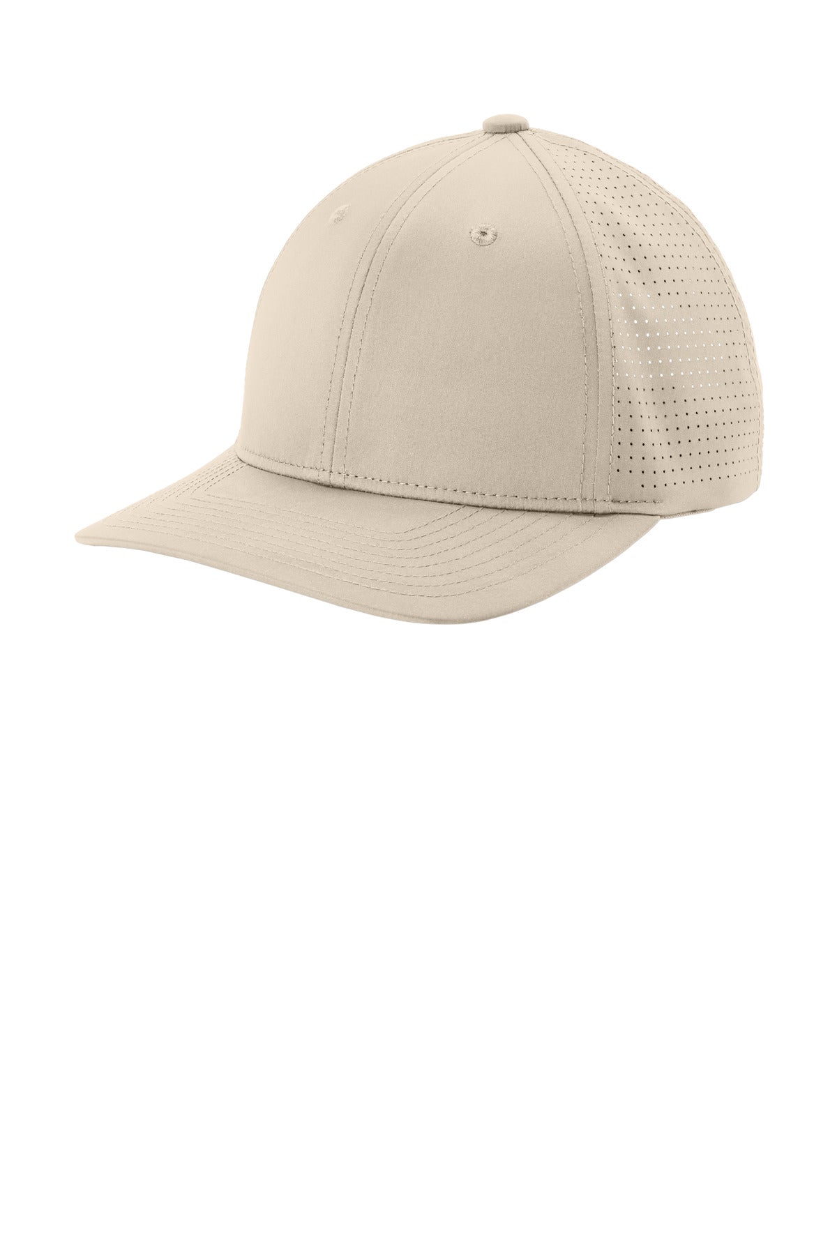 Sport-Tek Pro-Cut Adjustable Cap STC65 in Stone
