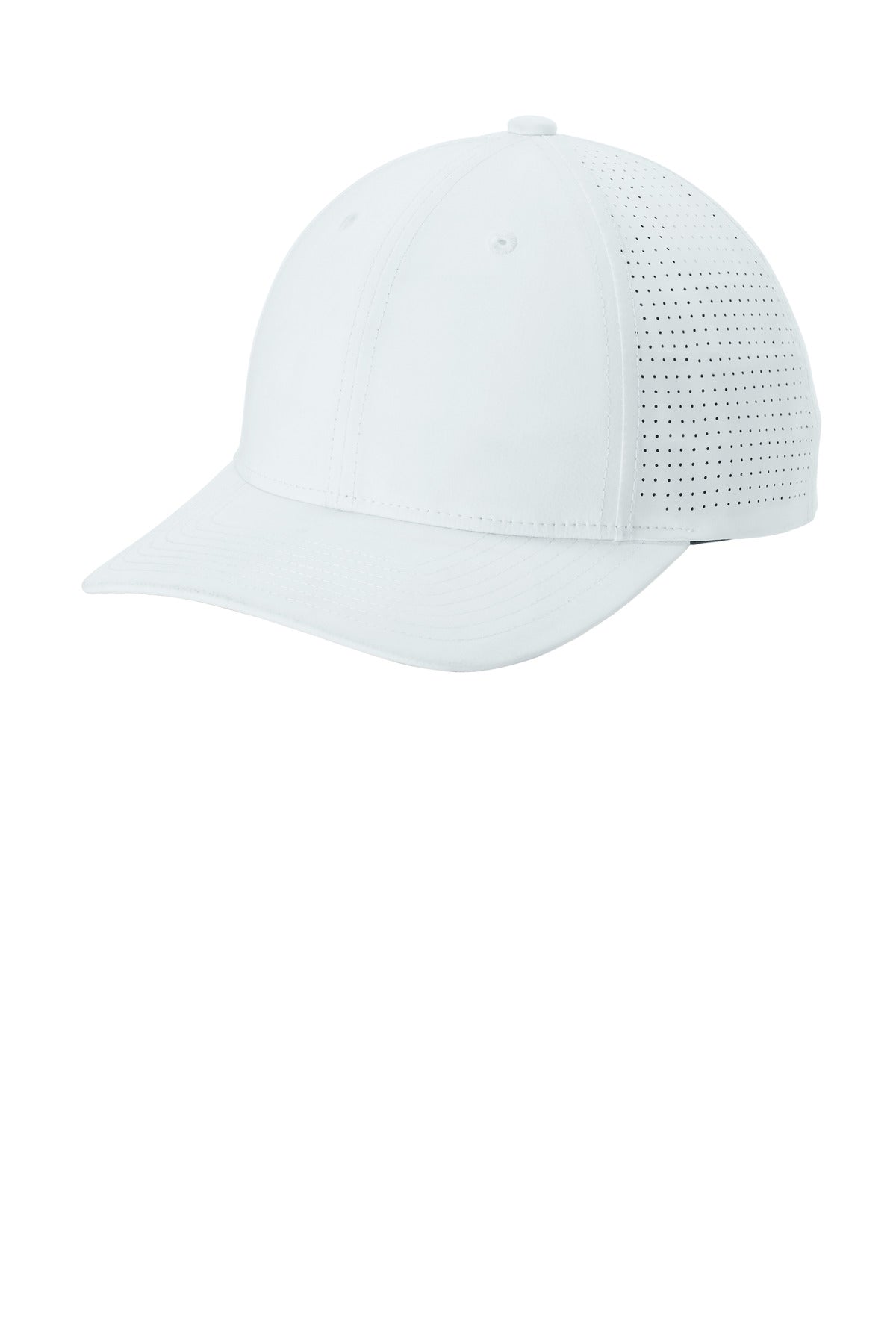 Sport-Tek Pro-Cut Adjustable Cap STC65 in White