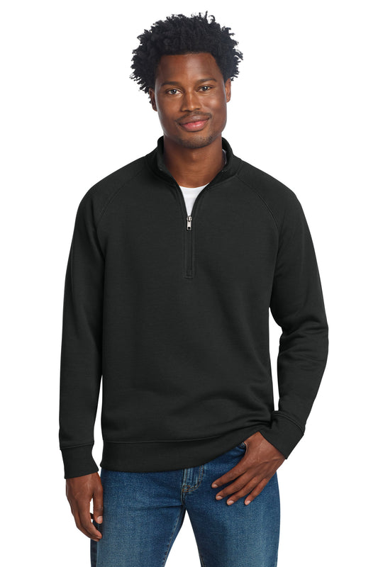 Sport-Tek Drive Fleece 1/4-Zip Pullover STF202 in Black