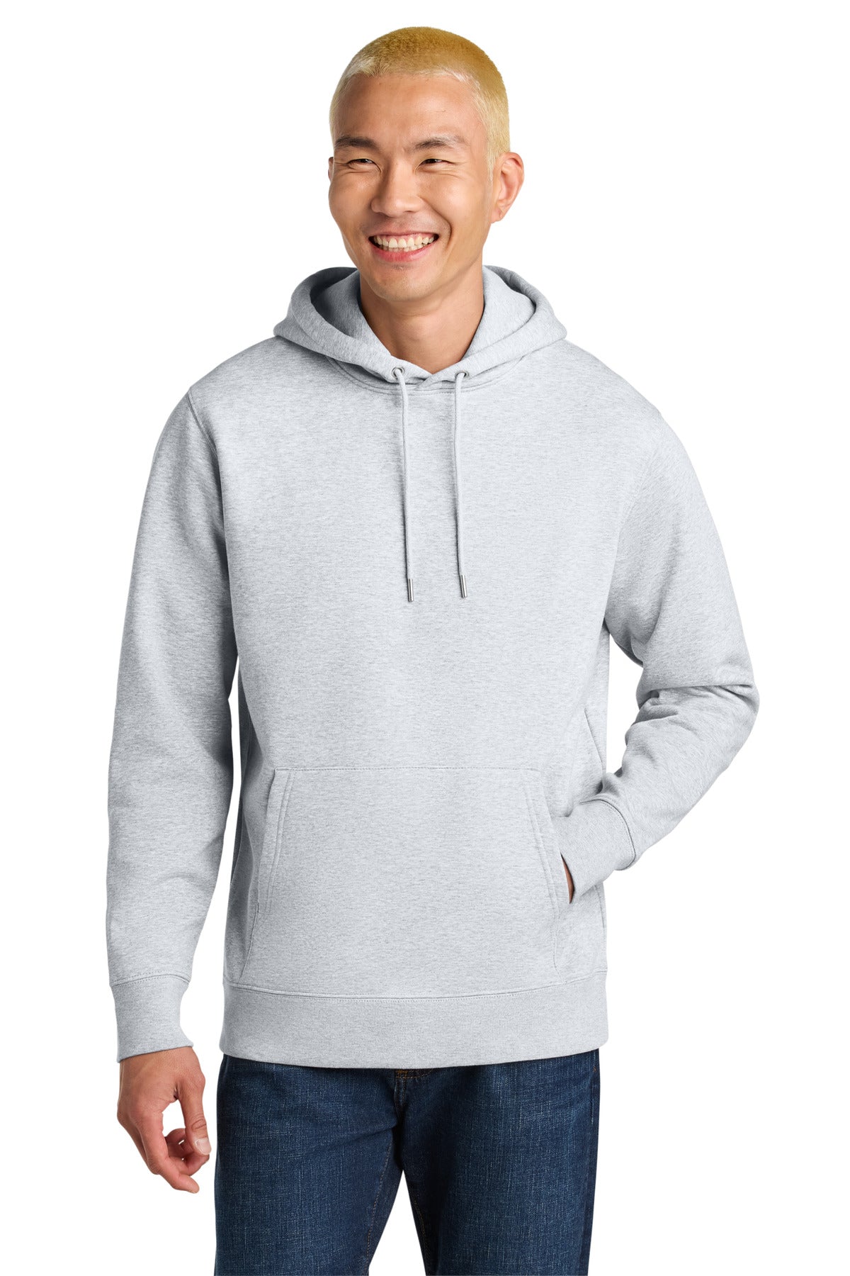 Stanley/Stella Unisex Cruiser 2.0 Hooded Sweatshirt SXU003 in Cool Heather Grey