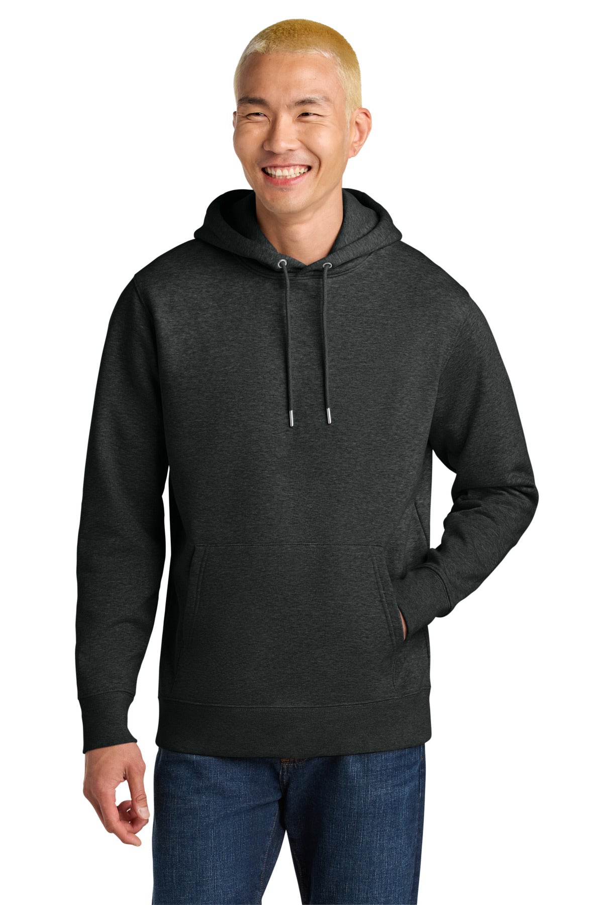 Stanley/Stella Unisex Cruiser 2.0 Hooded Sweatshirt SXU003 in Dark Heather Grey