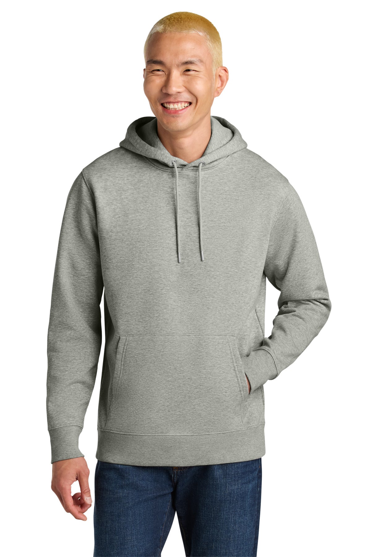 Stanley/Stella Unisex Cruiser 2.0 Hooded Sweatshirt SXU003 in Heather Grey