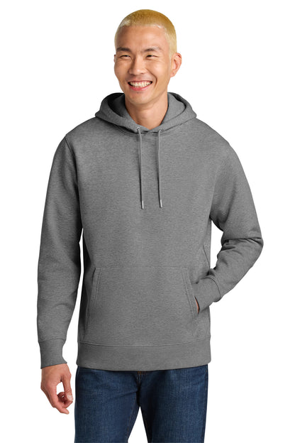 Stanley/Stella Unisex Cruiser 2.0 Hooded Sweatshirt SXU003 in Mid Heather Grey