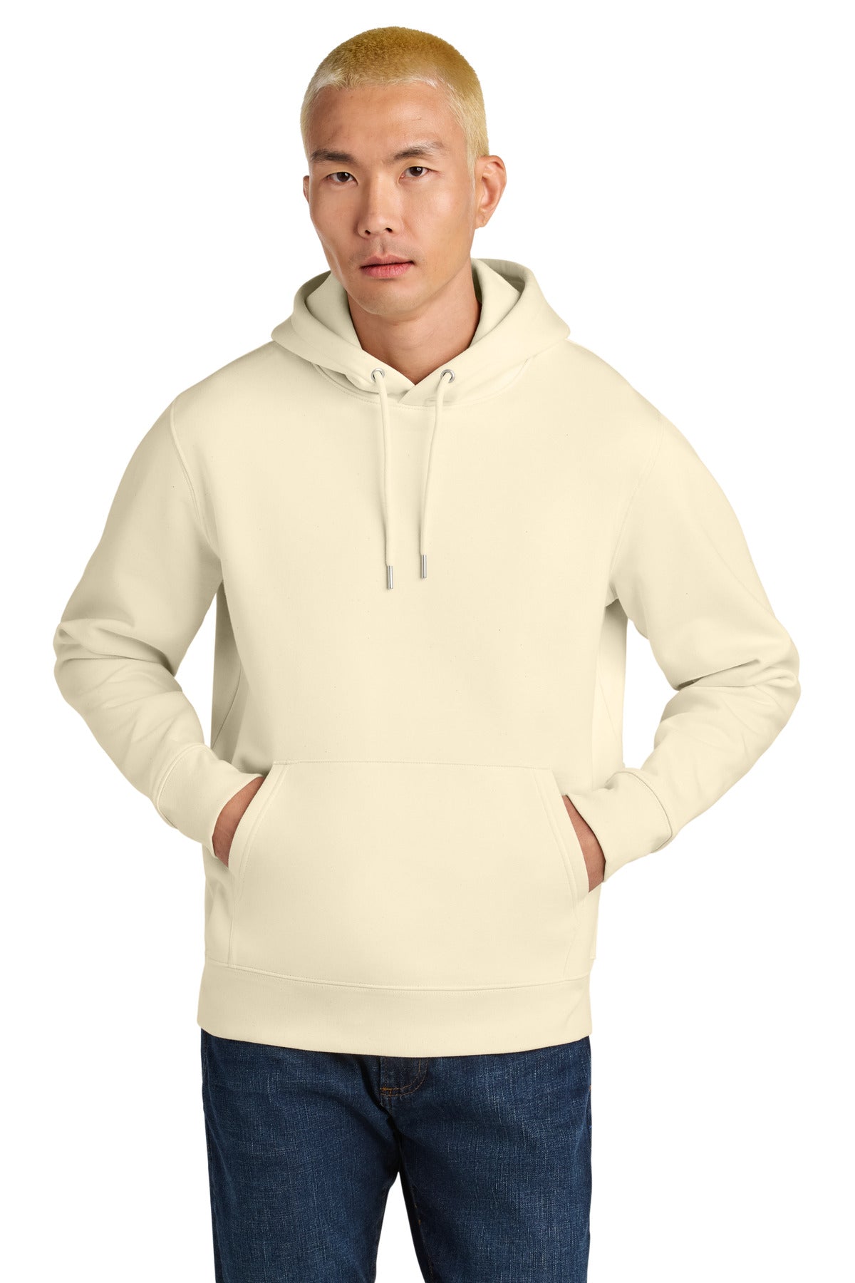 Stanley/Stella Unisex Cruiser 2.0 Hooded Sweatshirt SXU003 in Natural Raw