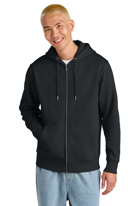 Stanley/Stella Unisex Cultivator 2.0 Full-Zip Hooded Sweatshirt SXU005 in Black