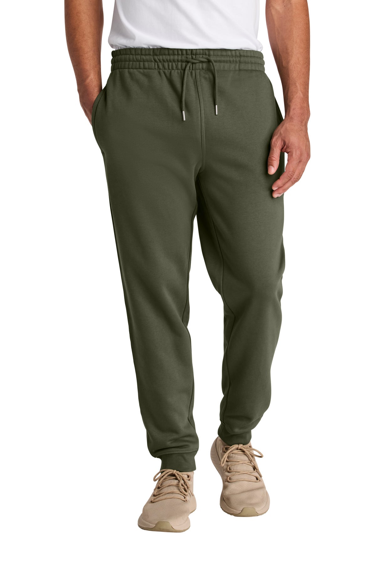 Stanley/Stella Unisex Flyer Jogger SXU006 in Khaki Green
