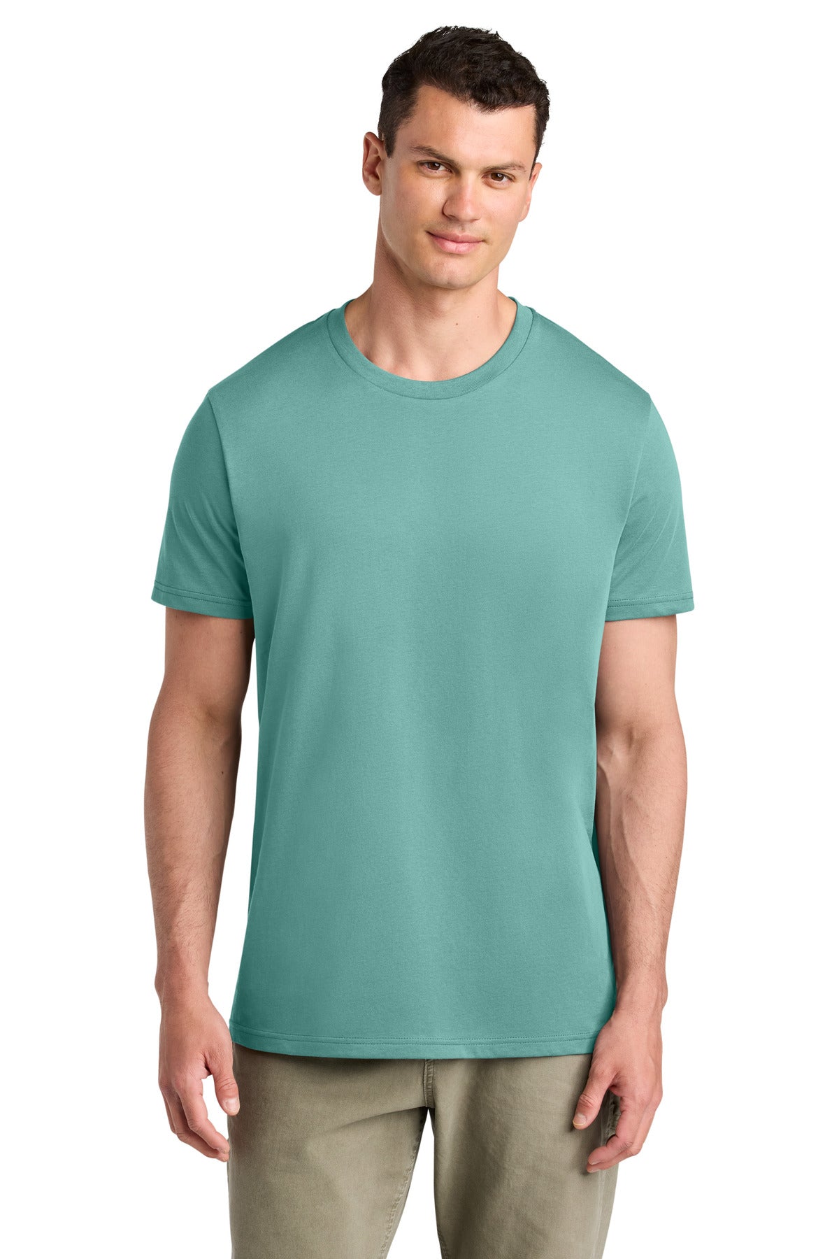 Stanley/Stella Unisex Crafter Tee SXU007 in Teal Monstera