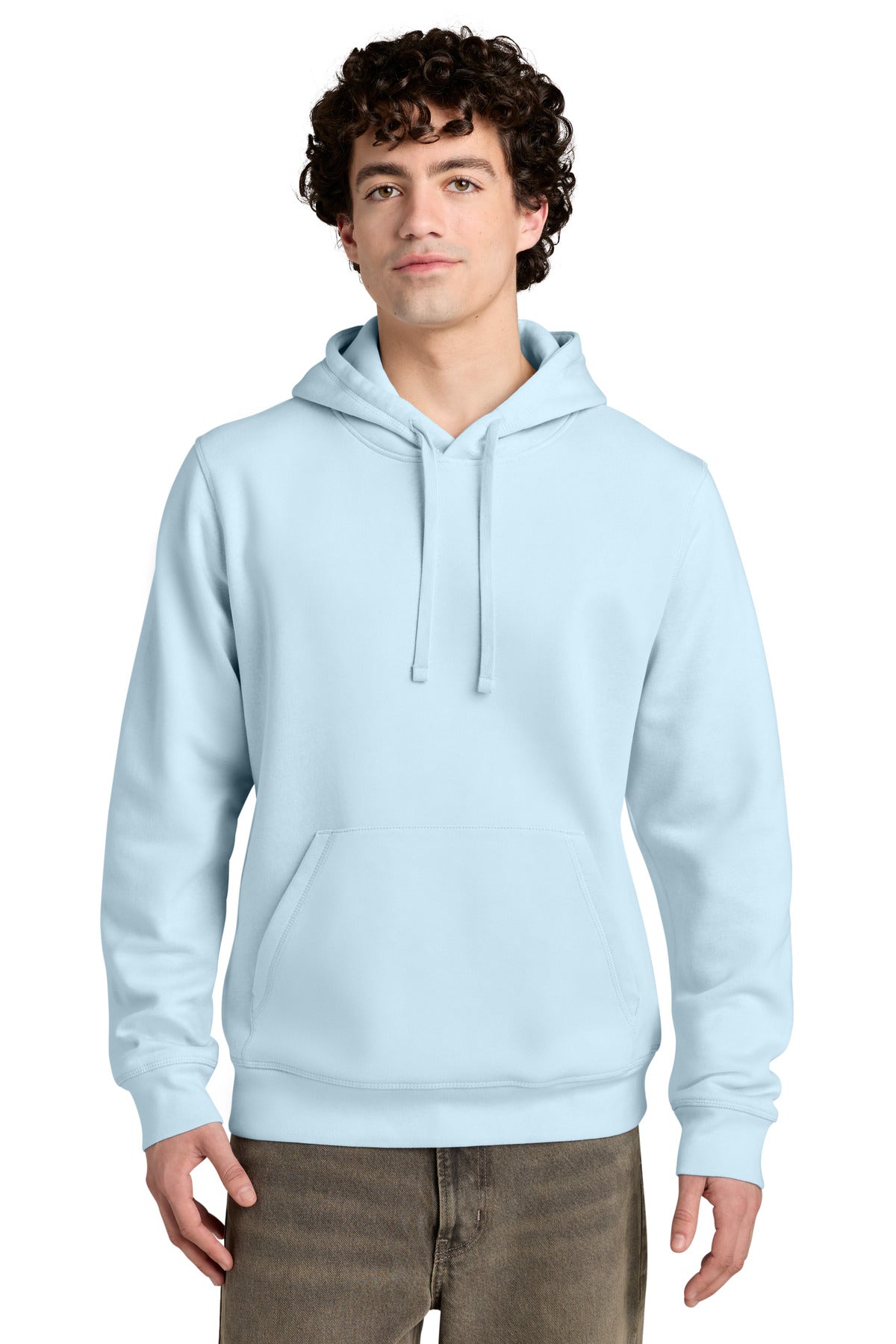 Stanley/Stella Unisex Drummer 2.0 Hooded Sweatshirt SXU009 in Blue Ice