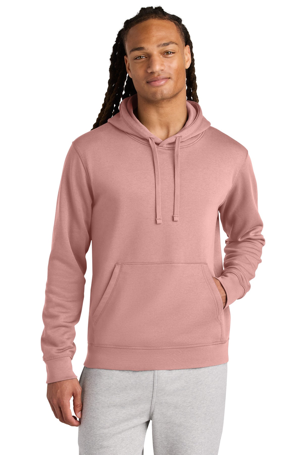 Stanley/Stella Unisex Drummer 2.0 Hooded Sweatshirt SXU009 in Canyon Pink
