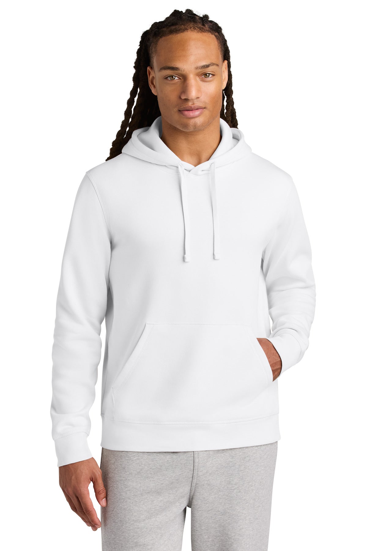 Stanley/Stella Unisex Drummer 2.0 Hooded Sweatshirt SXU009 in White