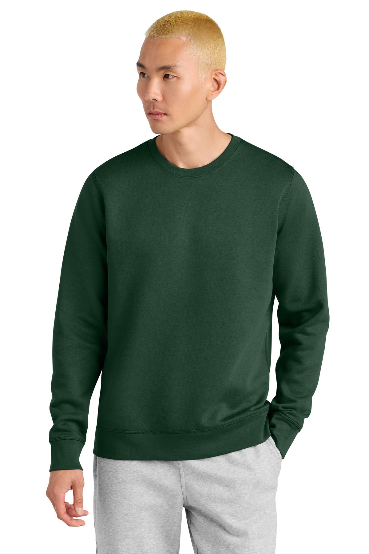 Stanley/Stella Unisex Roller Crewneck Sweatshirt SXU010 in Bottle Green