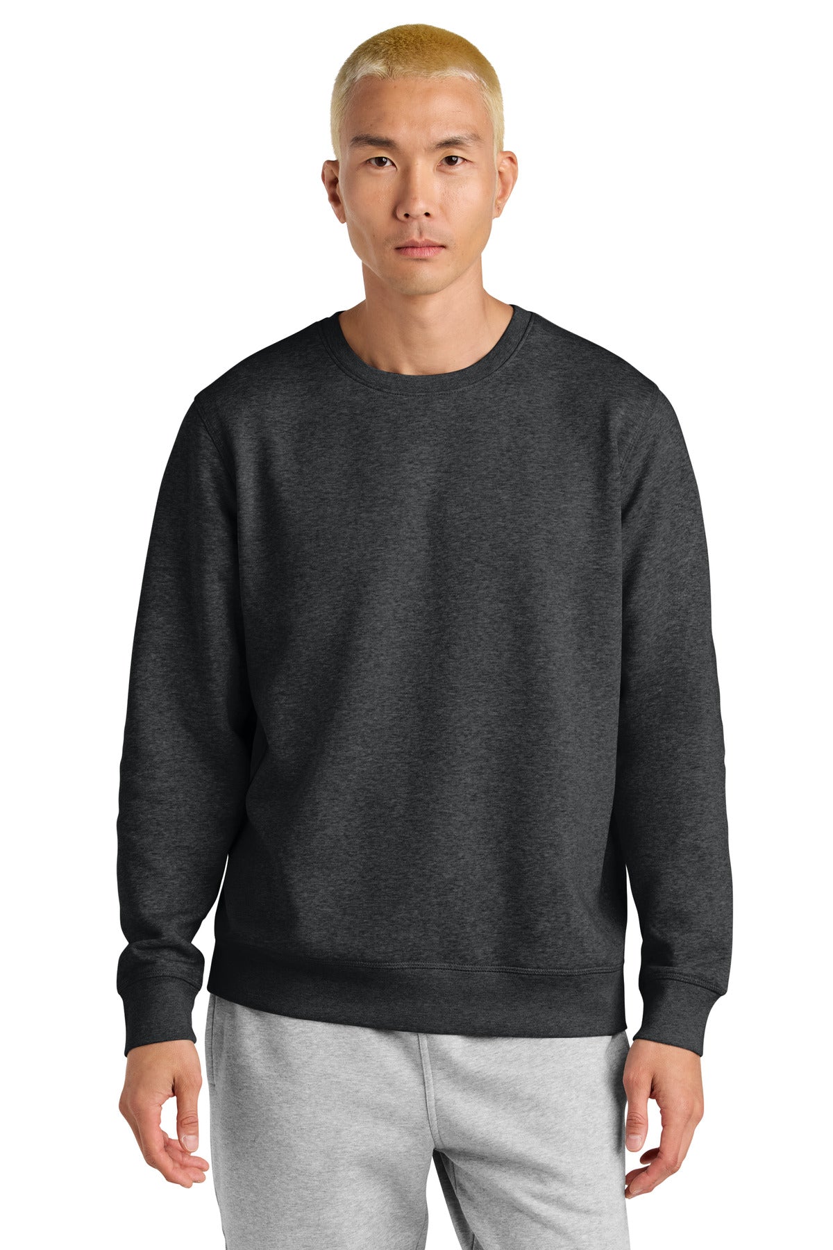 Stanley/Stella Unisex Roller Crewneck Sweatshirt SXU010 in Dark Heather Grey