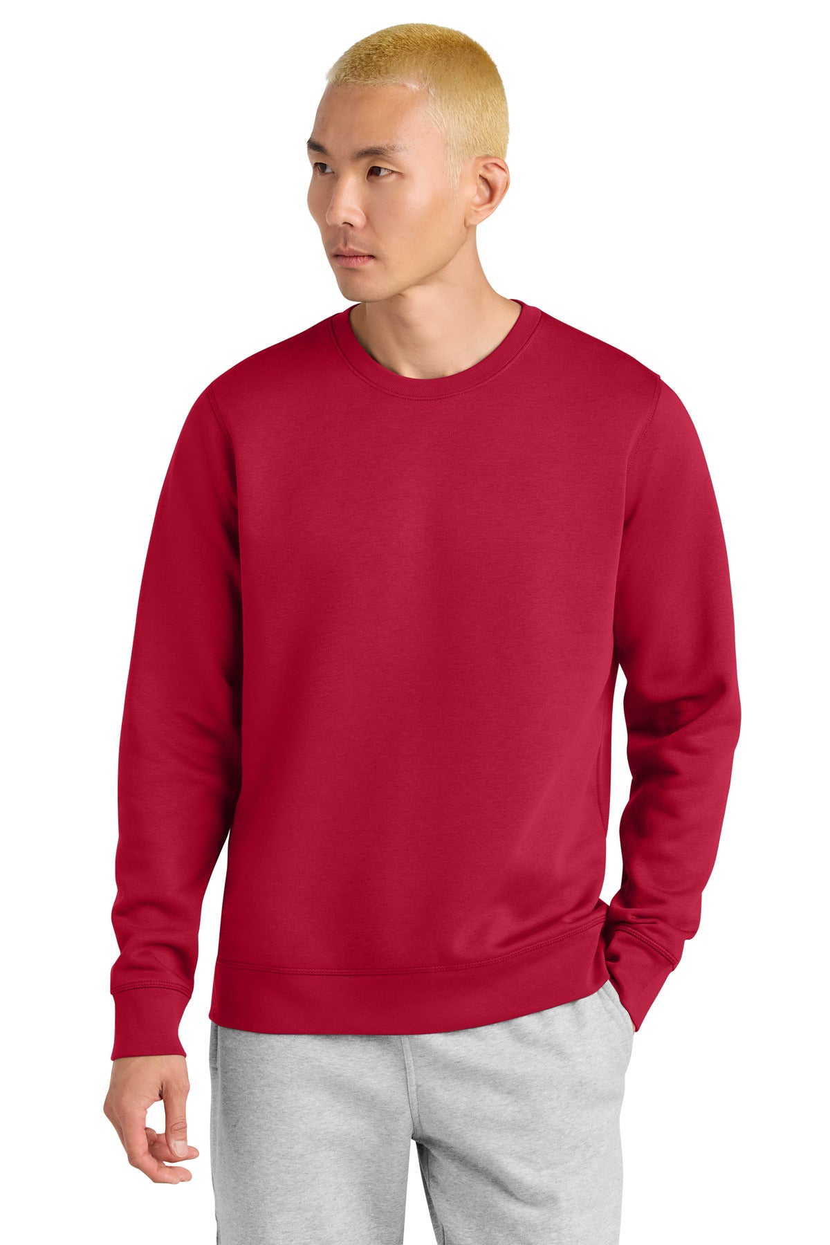 Stanley/Stella Unisex Roller Crewneck Sweatshirt SXU010 in Red