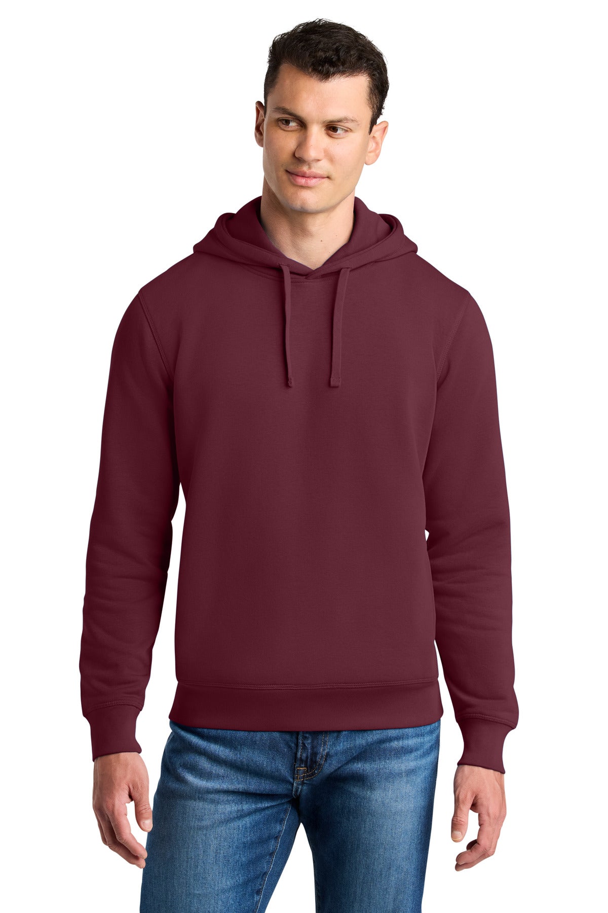 Stanley/Stella Unisex Sounder Hooded Sweatshirt SXU012 in Burgundy