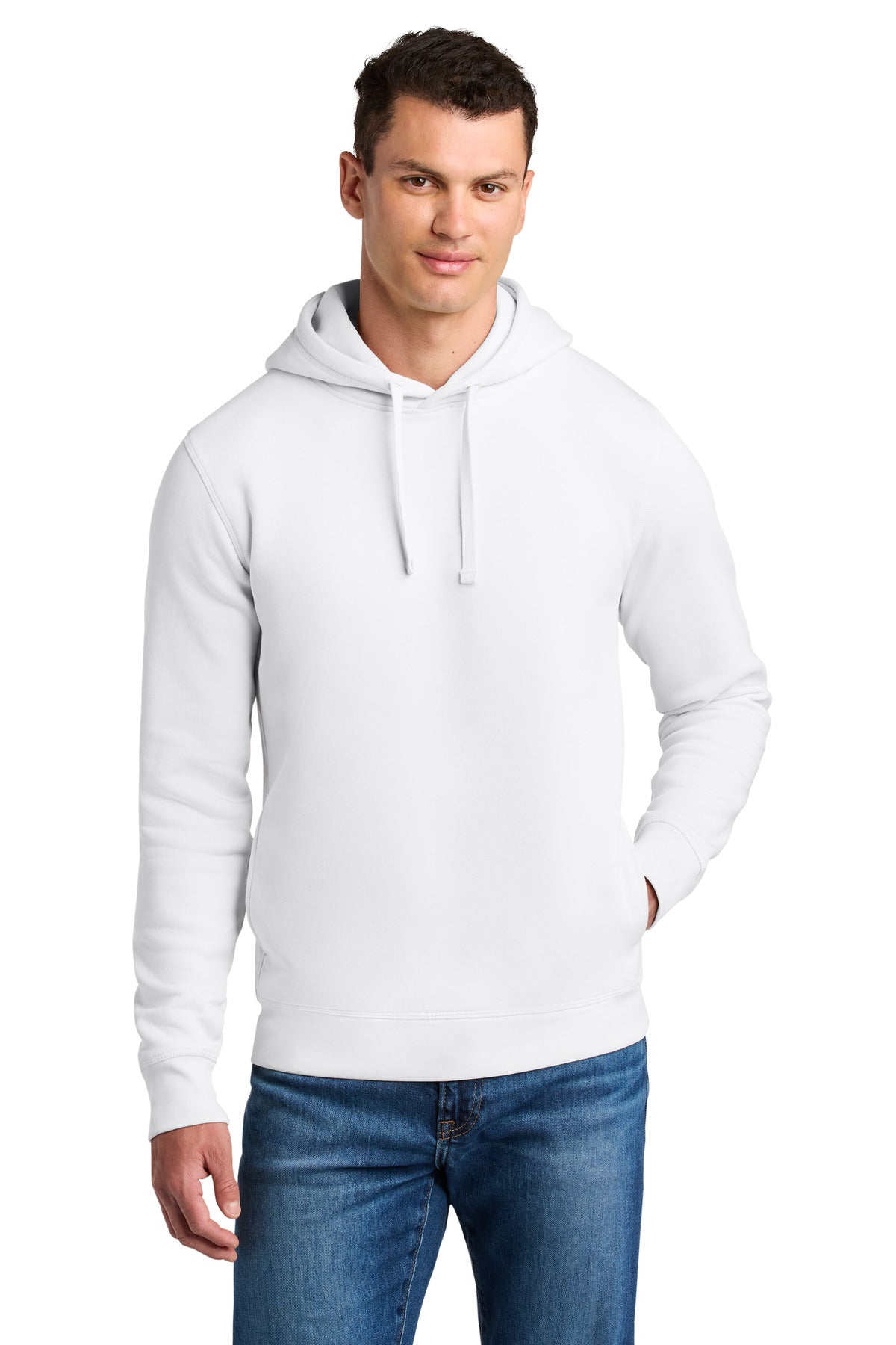 Stanley/Stella Unisex Sounder Hooded Sweatshirt SXU012 in White