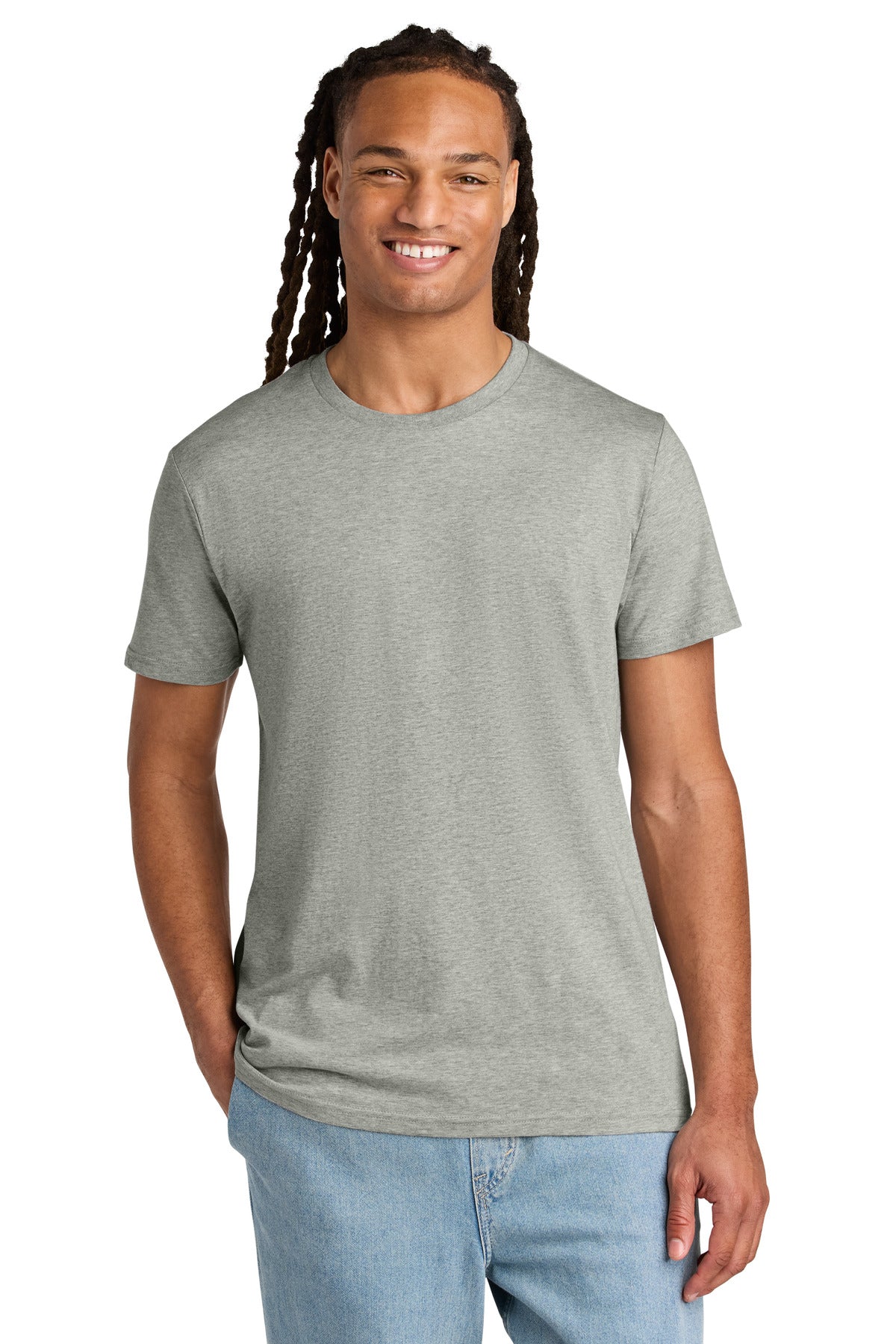 Stanley/Stella Unisex Rocker Tee SXU016 in Heather Grey