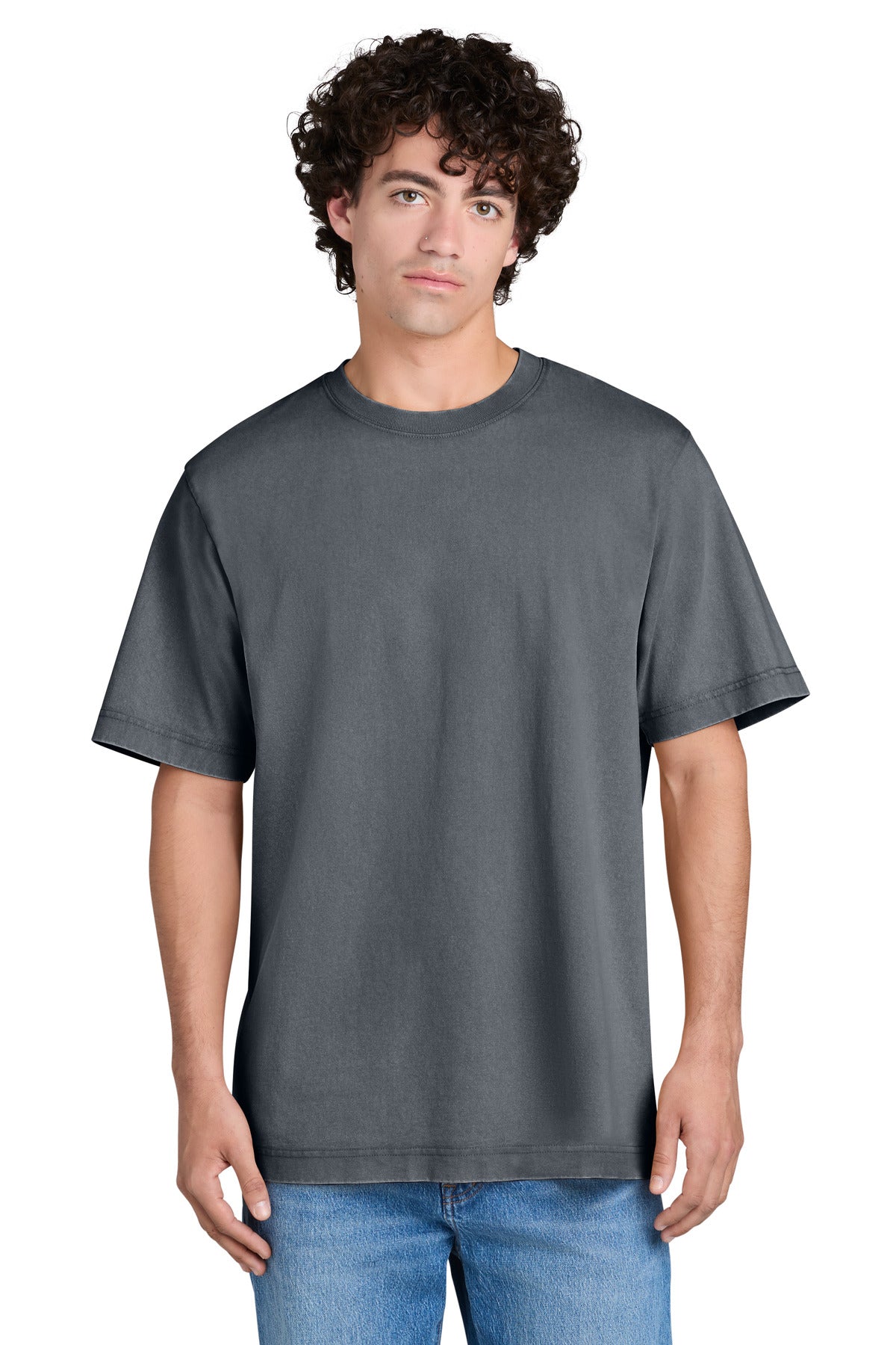 Stanley/Stella Unisex Freestyler Vintage Heavyweight Tee SXU019 in G. Dyed Anthracite