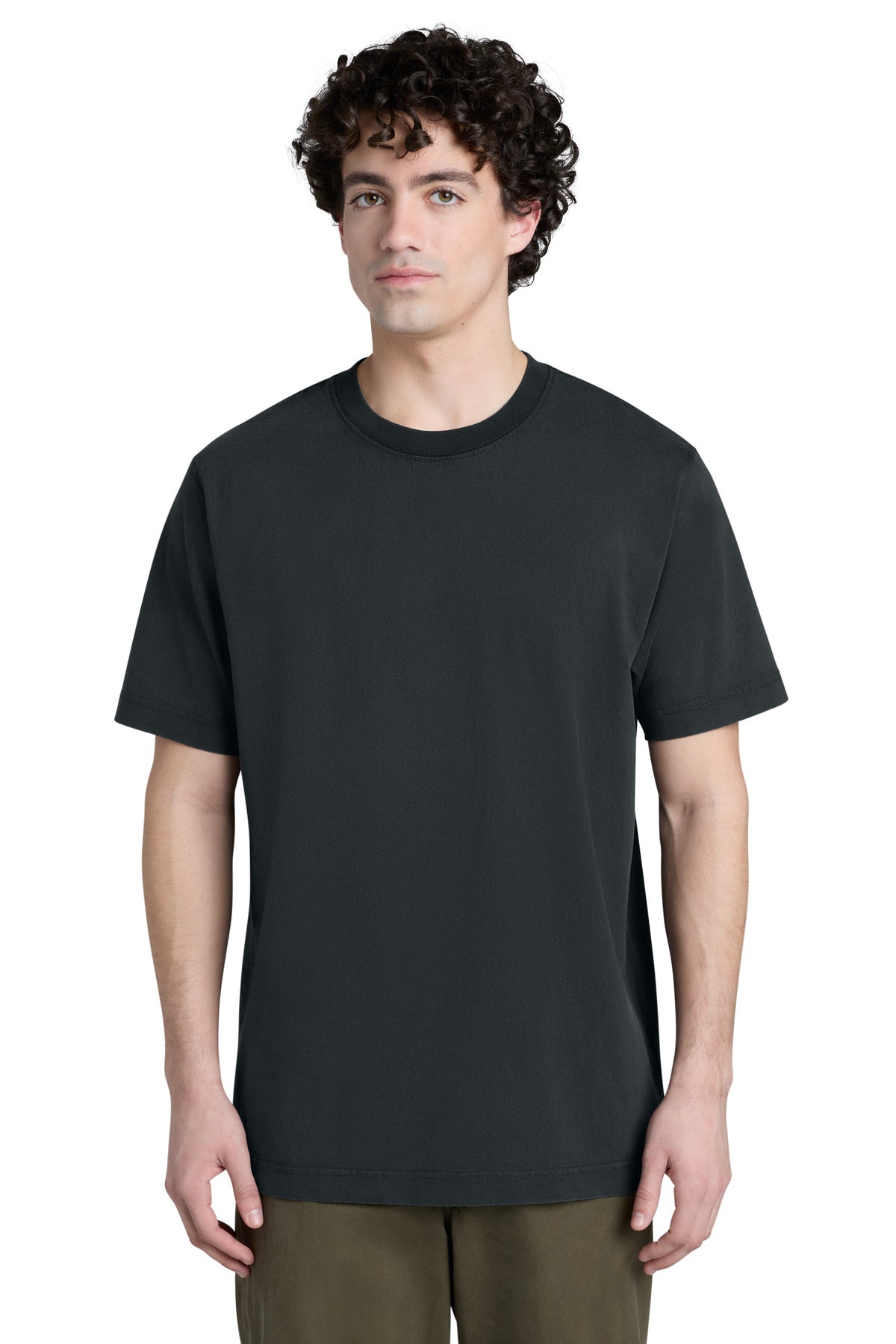 Stanley/Stella Unisex Freestyler Vintage Heavyweight Tee SXU019 in G. Dyed Black Rock