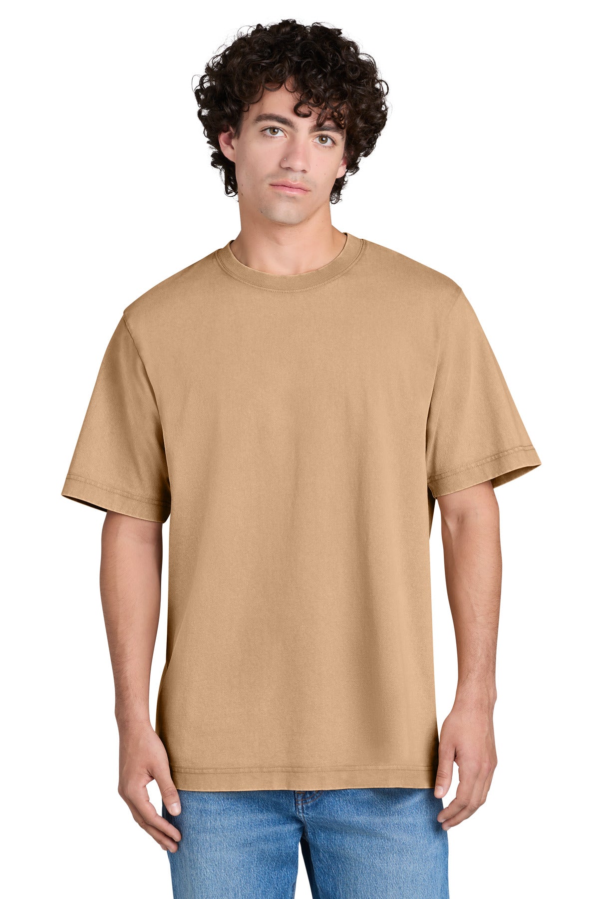 Stanley/Stella Unisex Freestyler Vintage Heavyweight Tee SXU019 in G. Dyed Latte