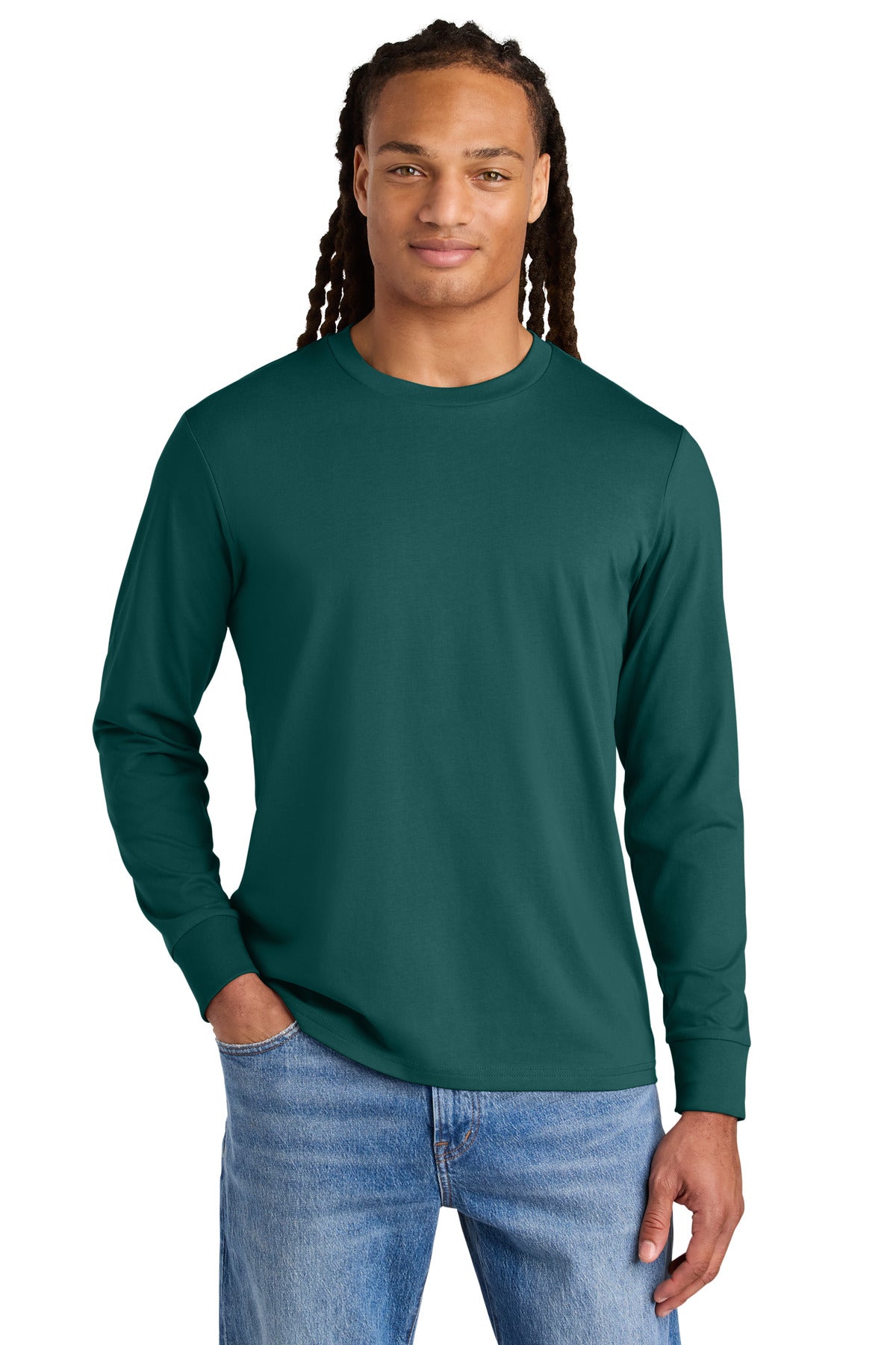 Stanley/Stella Unisex Creator 2.0 Long Sleeve Tee SXU022 in Glazed Green