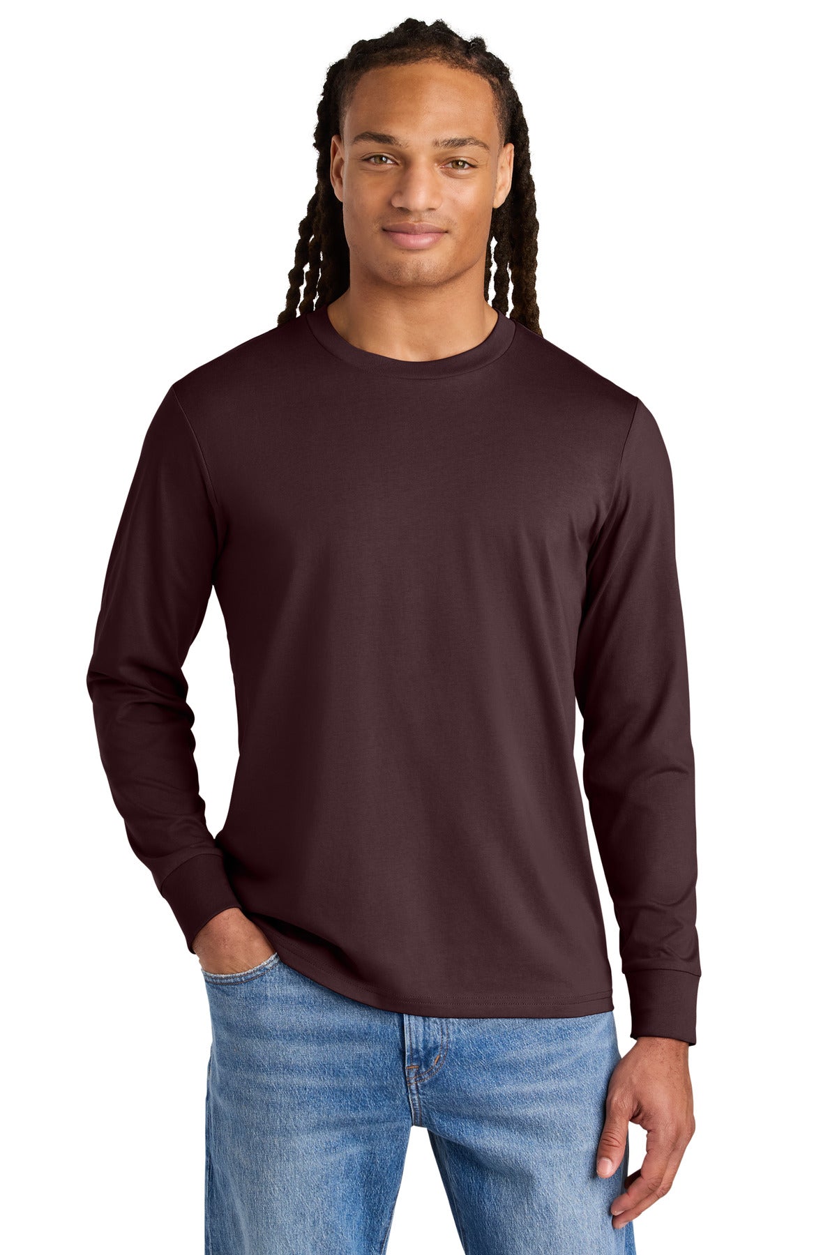Stanley/Stella Unisex Creator 2.0 Long Sleeve Tee SXU022 in Red Brown