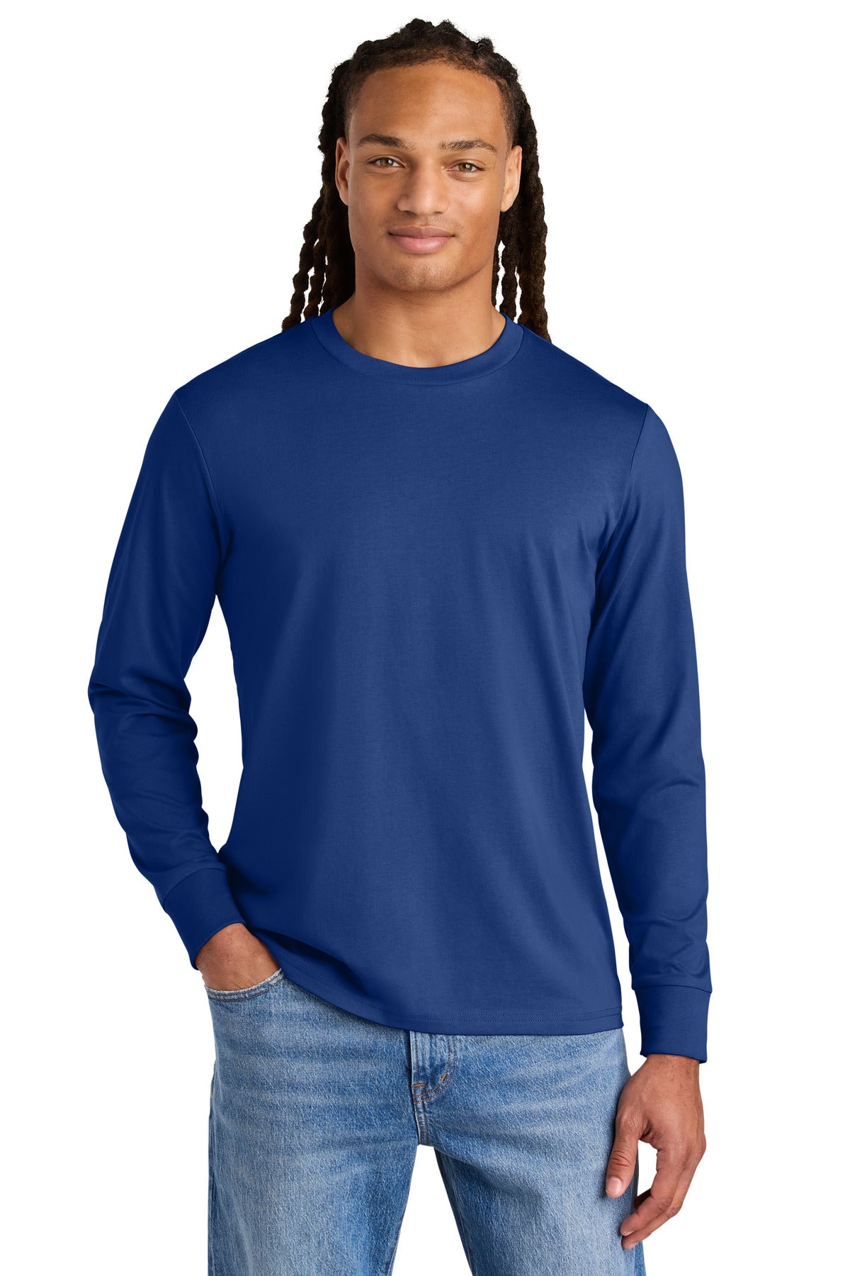 Stanley/Stella Unisex Creator 2.0 Long Sleeve Tee SXU022 in Worker Blue