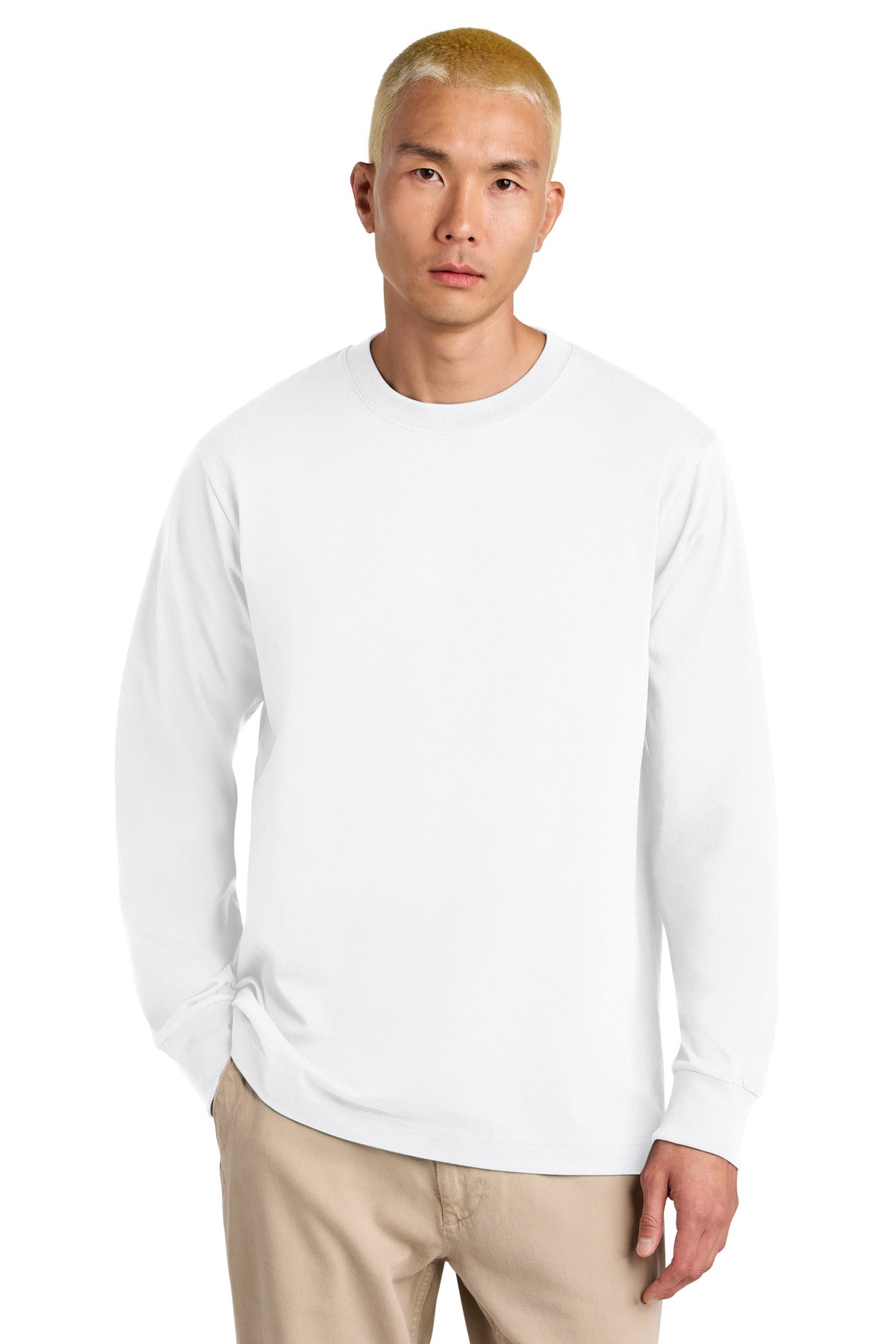 Stanley/Stella Unisex Freestyler Heavyweight Long Sleeve Tee SXU023 in White