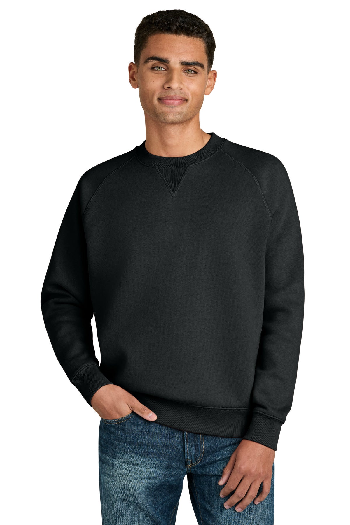 Stanley/Stella Unisex Knoxer Crewneck Sweatshirt SXU026 in Black