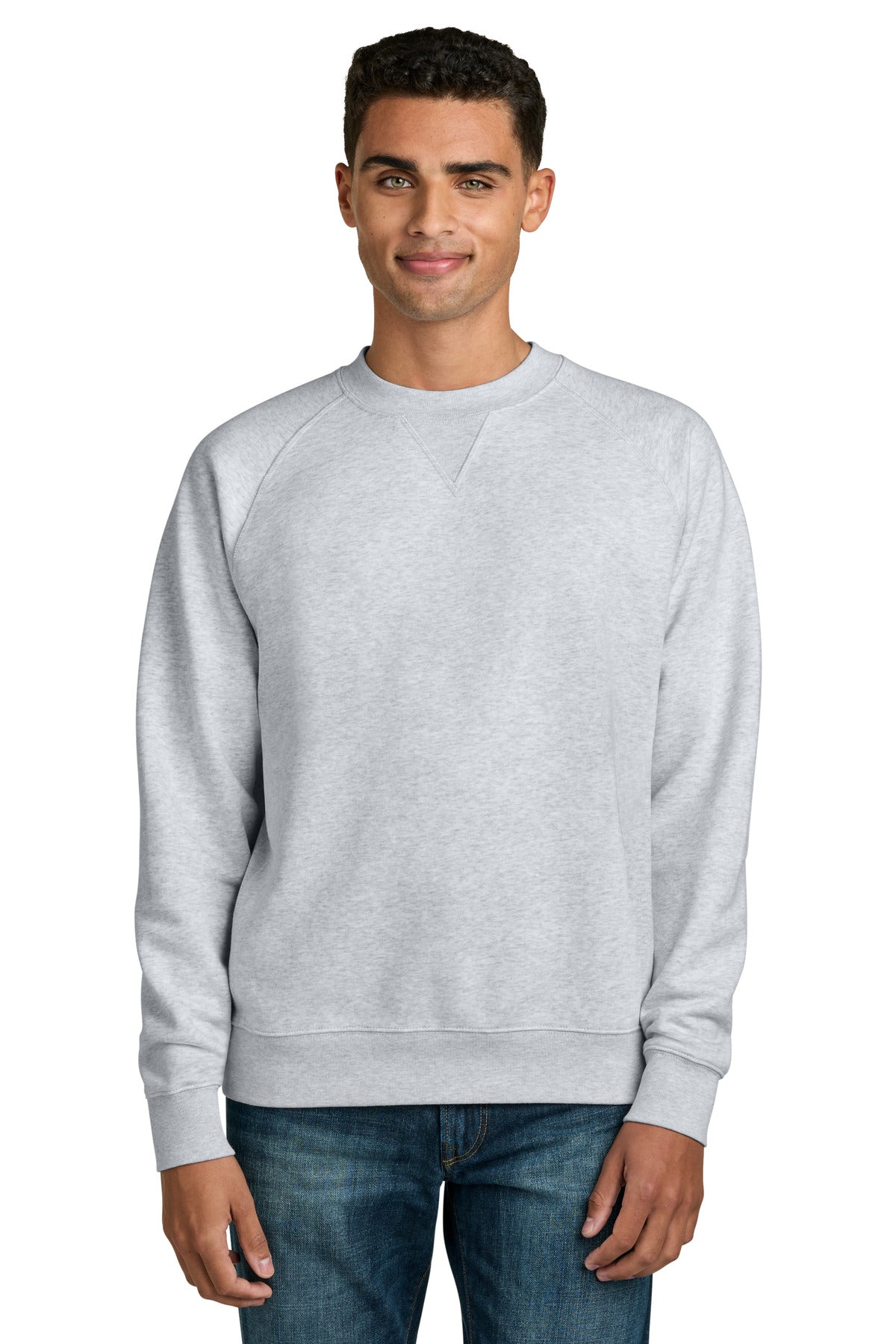 Stanley/Stella Unisex Knoxer Crewneck Sweatshirt SXU026 in Cool Heather Grey
