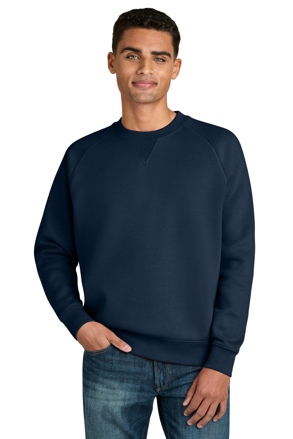 Stanley/Stella Unisex Knoxer Crewneck Sweatshirt SXU026 in French Navy