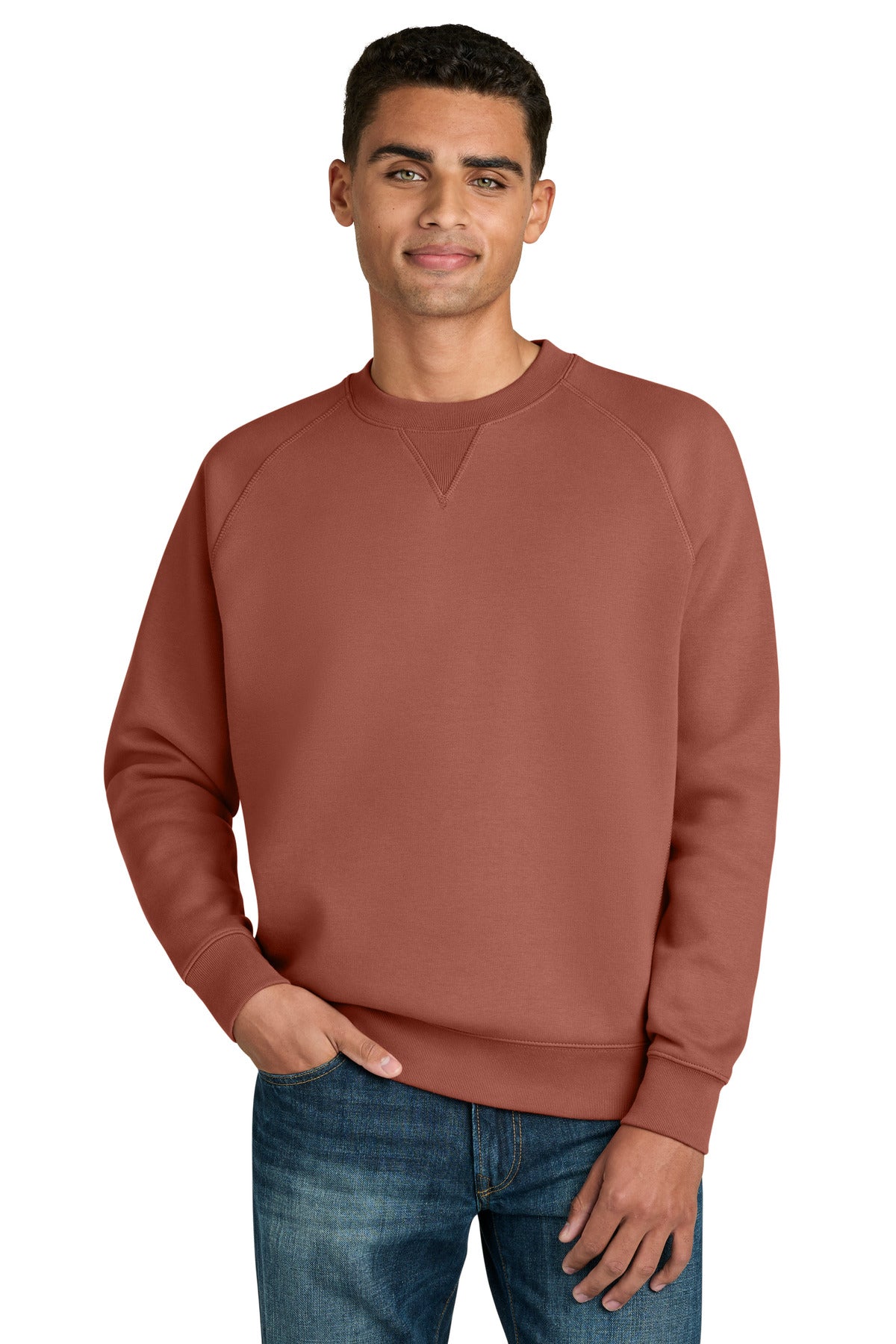 Stanley/Stella Unisex Knoxer Crewneck Sweatshirt SXU026 in Heritage Brown