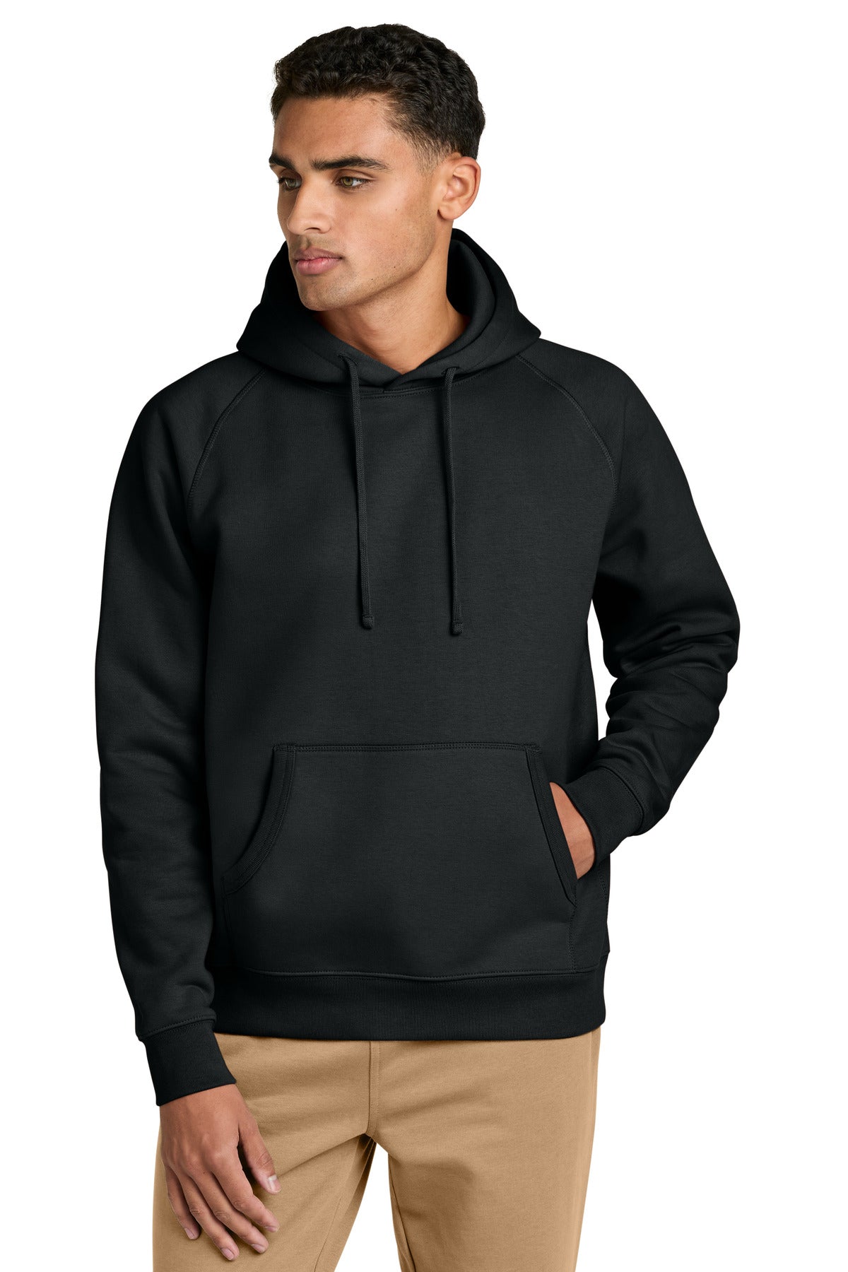 Stanley/Stella Unisex Striker Hooded Sweatshirt SXU027 in Black
