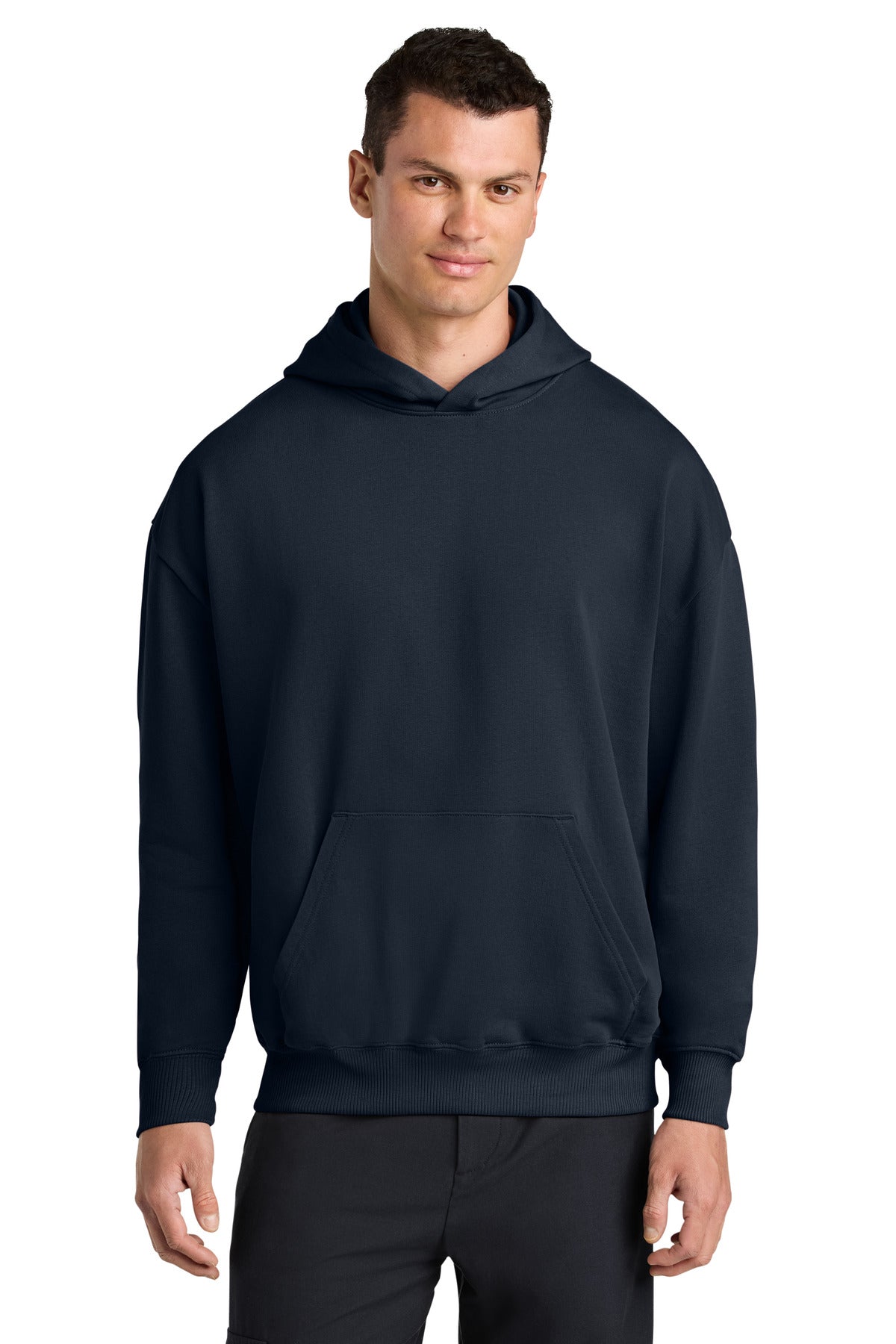 Stanley/Stella Unisex Cooper Dry Hooded Sweatshirt SXU028 in French Navy