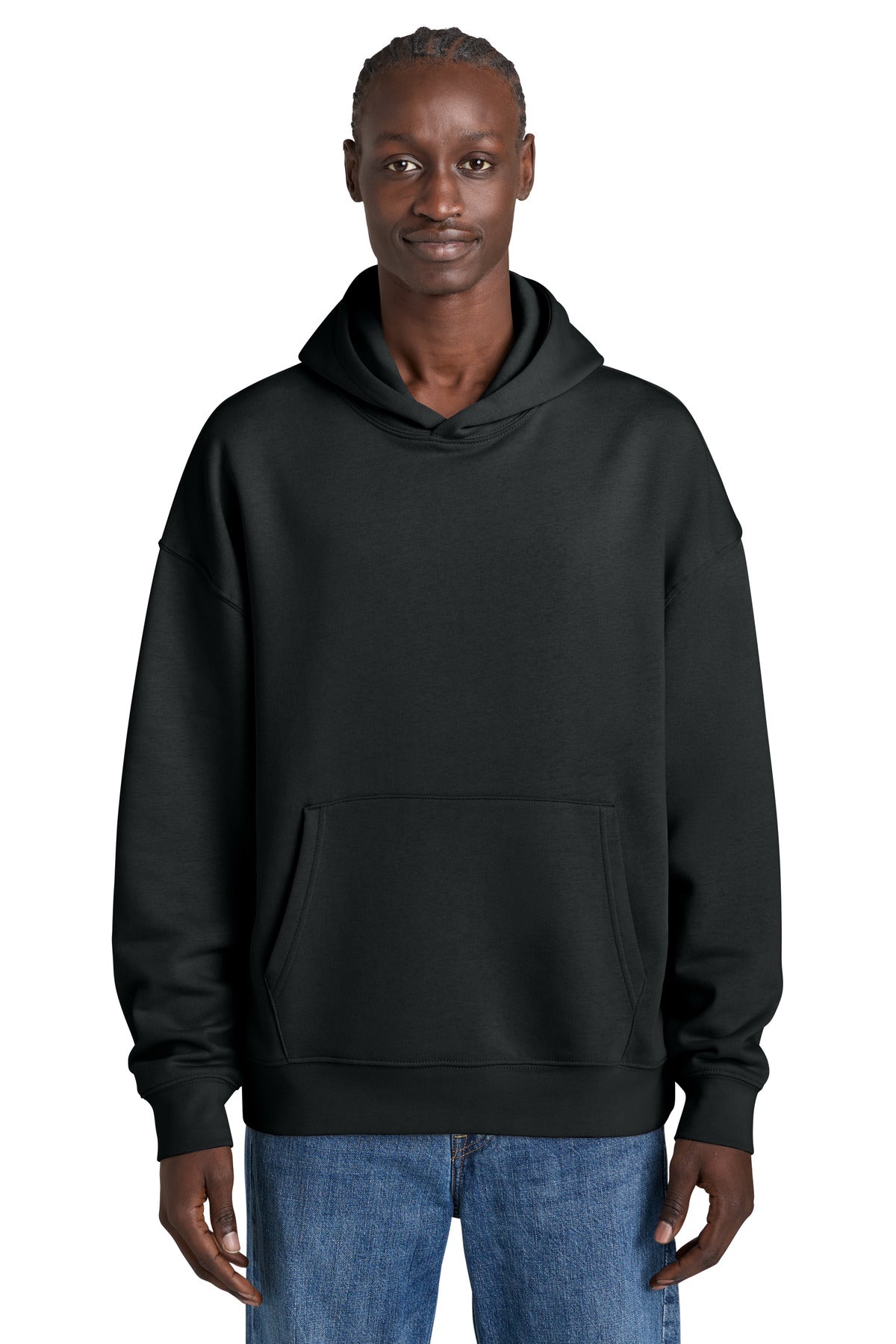 Stanley/Stella Unisex Chaser Hooded Sweatshirt SXU038 in Black