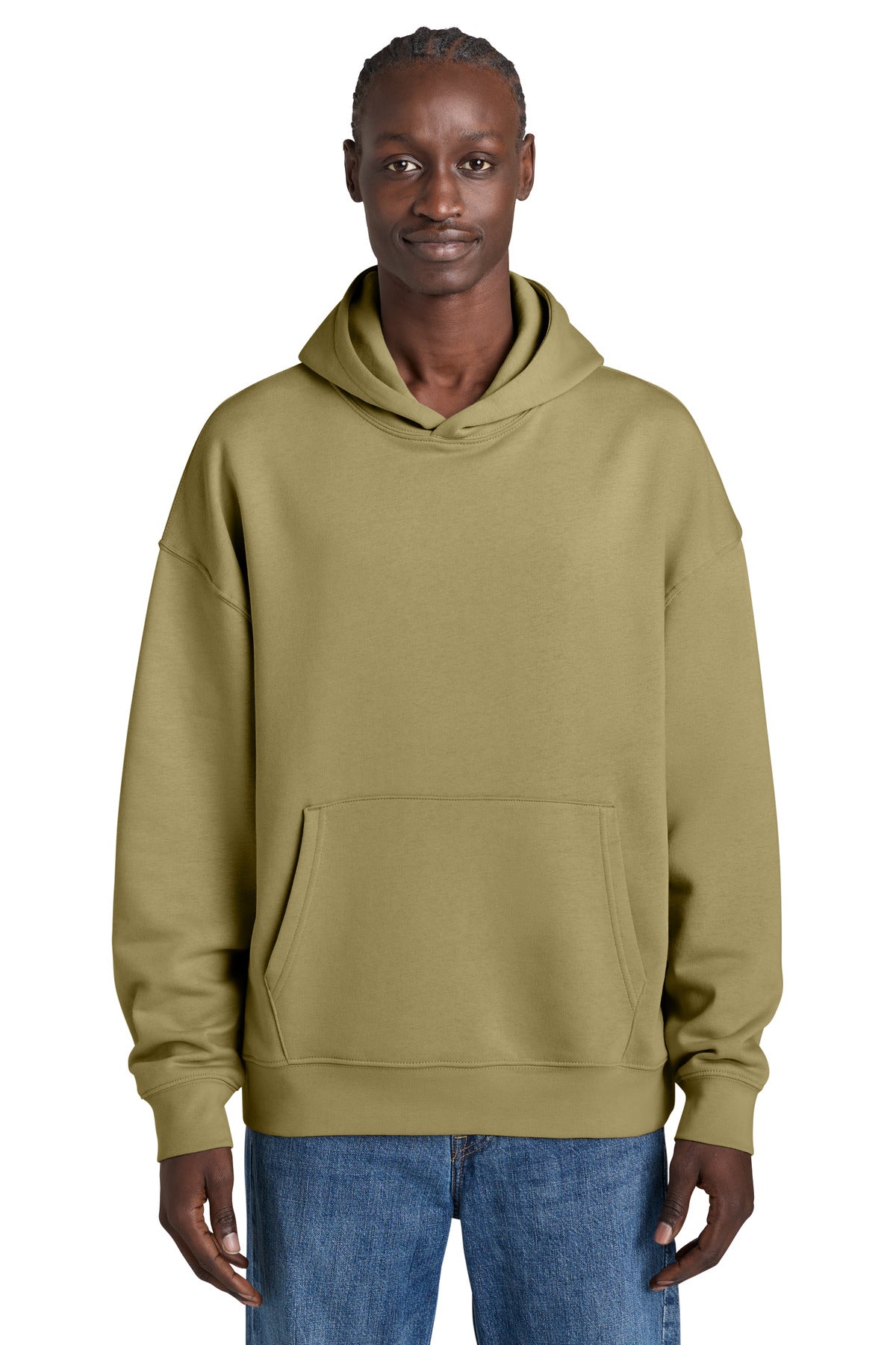 Stanley/Stella Unisex Chaser Hooded Sweatshirt SXU038 in Faded Olive