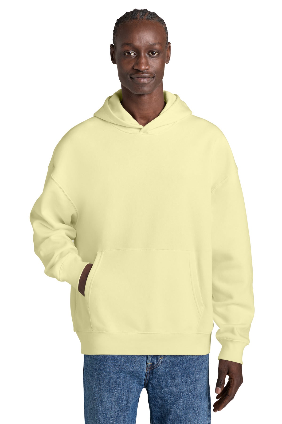 Stanley/Stella Unisex Chaser Hooded Sweatshirt SXU038 in Lemon Sorbet
