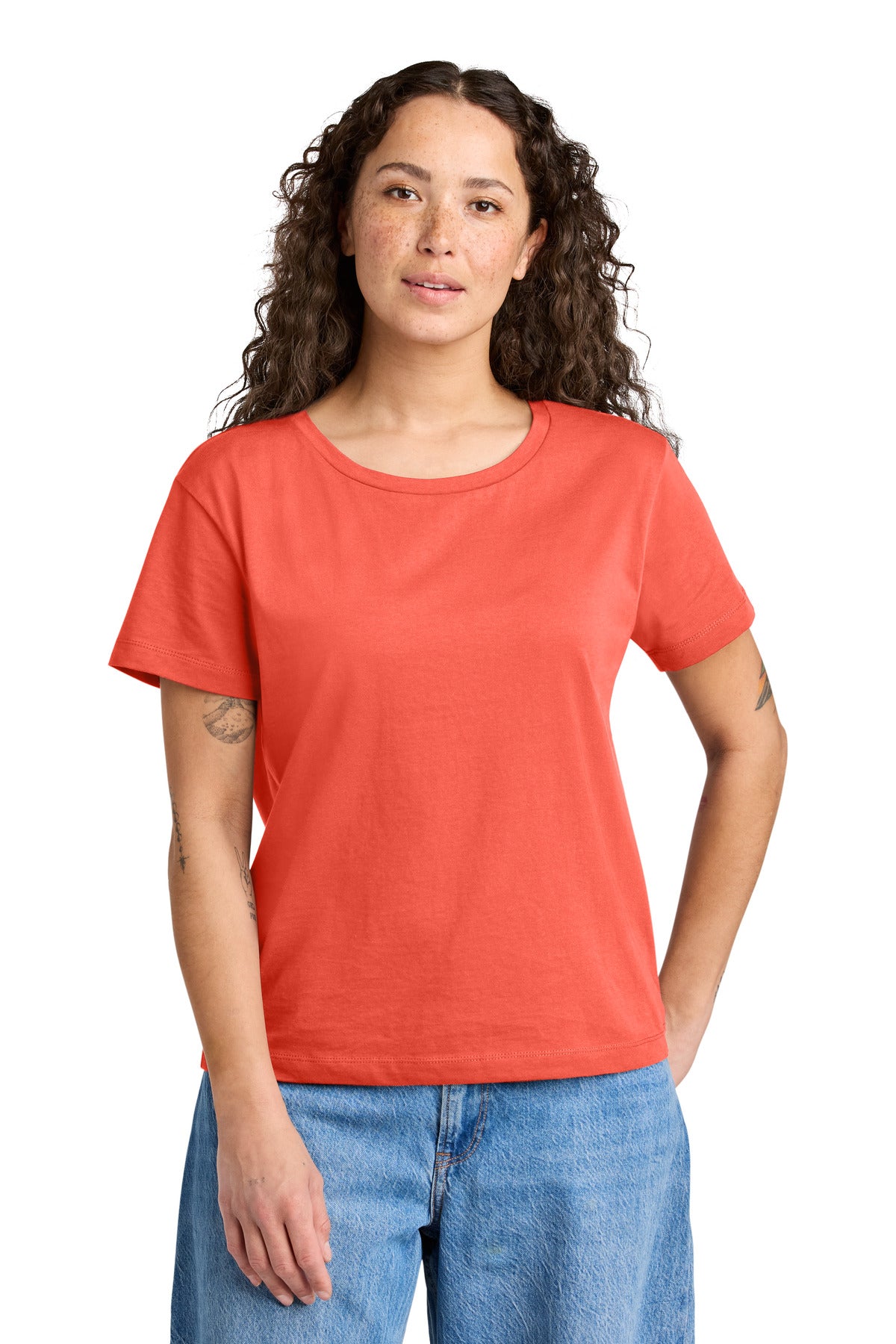 Stanley/Stella Women's Stella Serena Scoop Neck Tee SXW008 in Fiesta