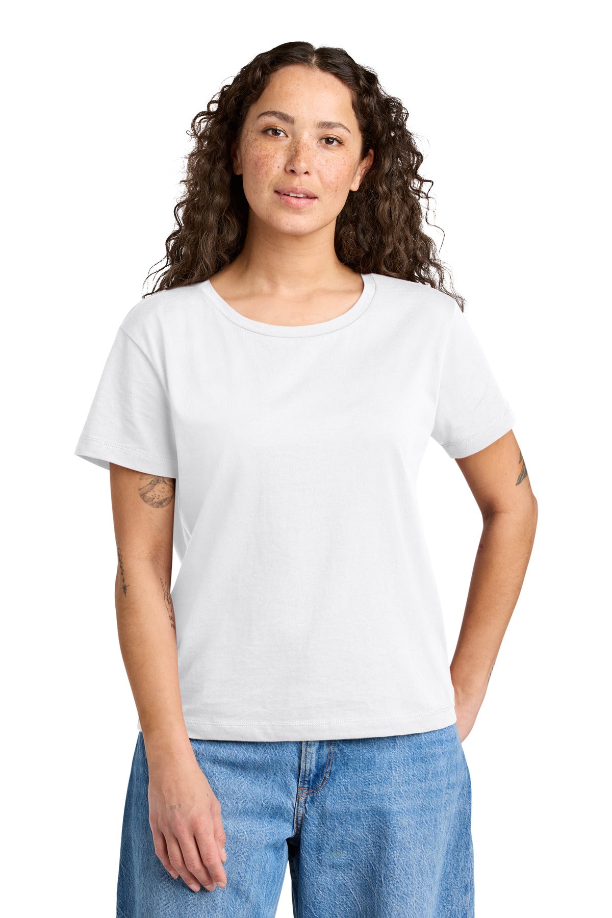 Stanley/Stella Women's Stella Serena Scoop Neck Tee SXW008 in White