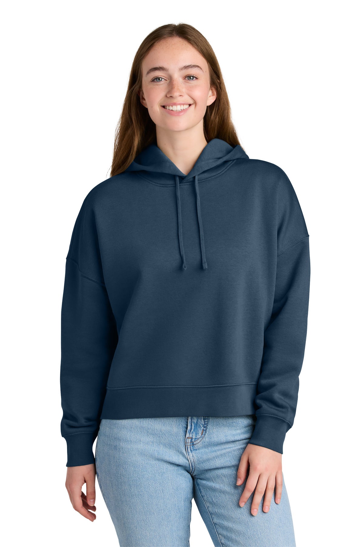 Stanley/Stella Women's Stella Nora Hooded Sweatshirt SXW035 in Deep Teal