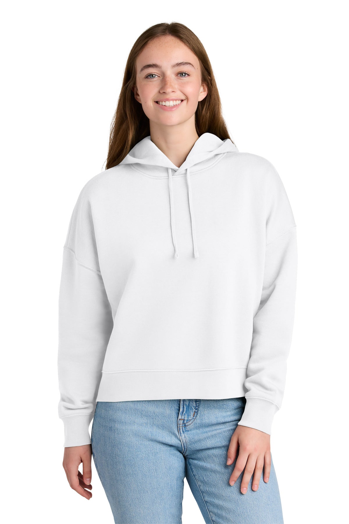 Stanley/Stella Women's Stella Nora Hooded Sweatshirt SXW035 in White