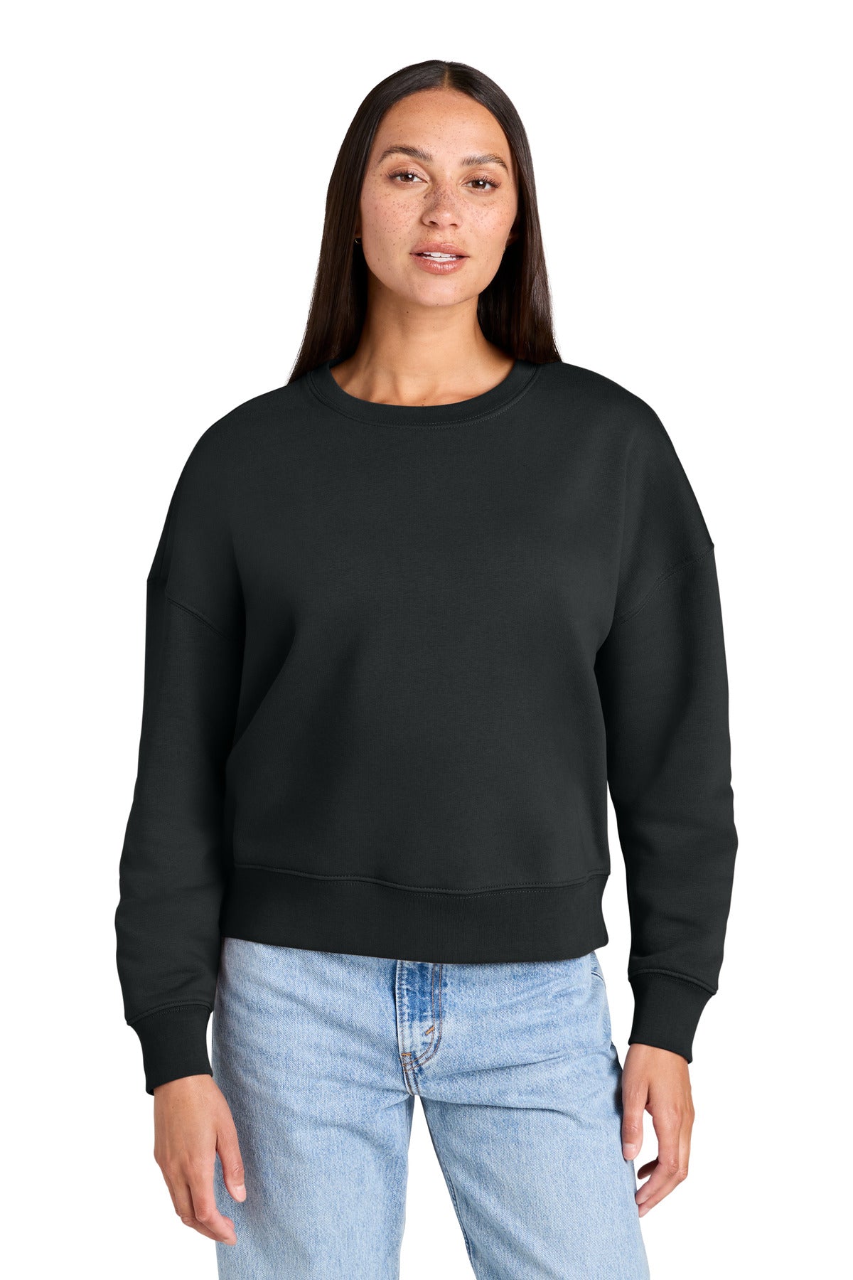 Stanley/Stella Women's Stella Alma Crewneck Sweatshirt SXW036 in Black