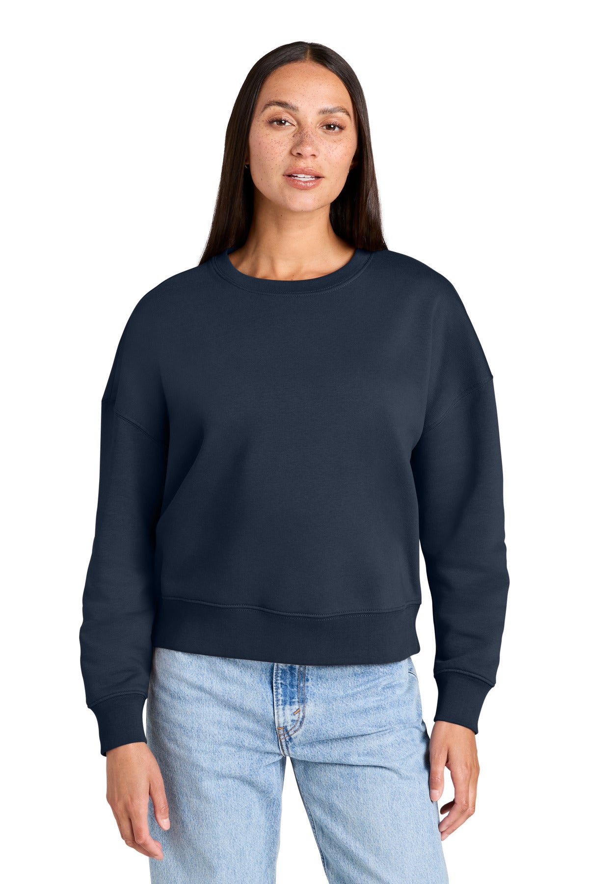 Stanley/Stella Women's Stella Alma Crewneck Sweatshirt SXW036 in French Navy