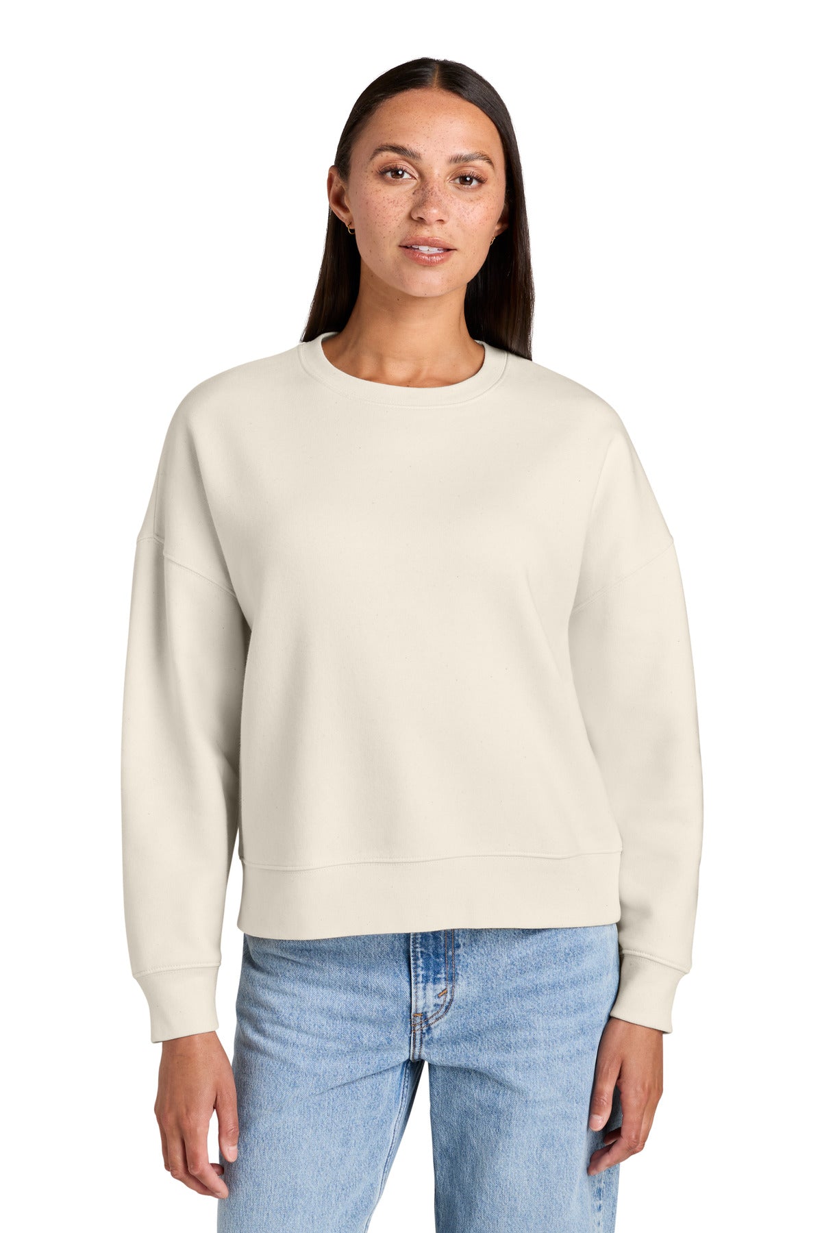 Stanley/Stella Women's Stella Alma Crewneck Sweatshirt SXW036 in Natural Raw