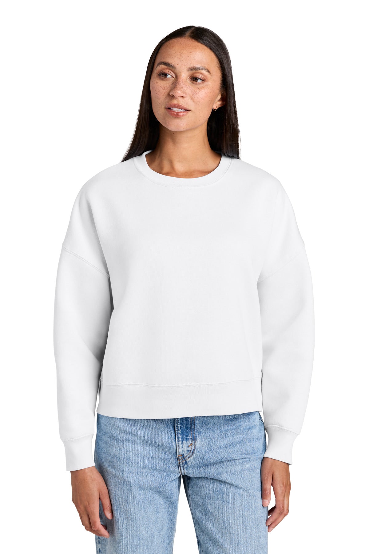 Stanley/Stella Women's Stella Alma Crewneck Sweatshirt SXW036 in White