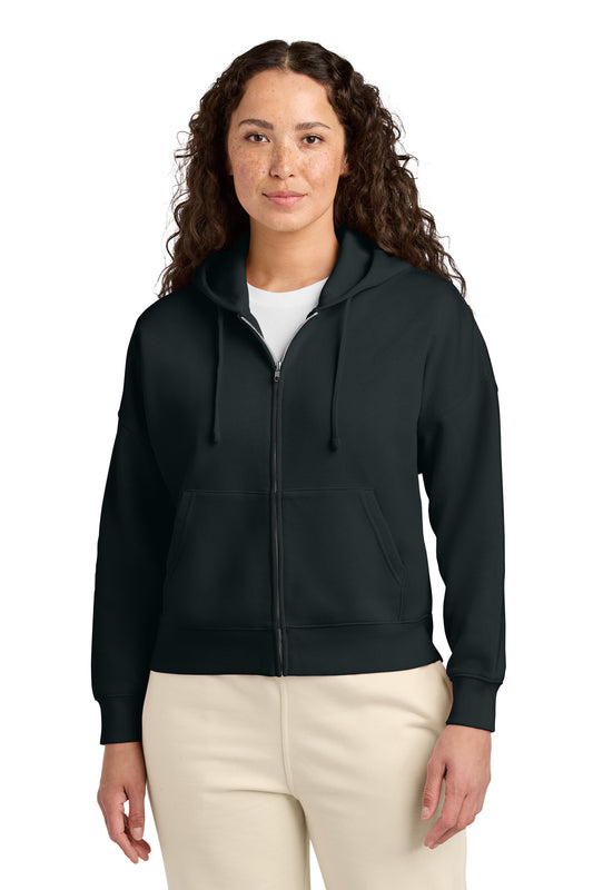 Stanley/Stella Women's Stella Ida Full-Zip Hooded Sweatshirt SXW037 in Black