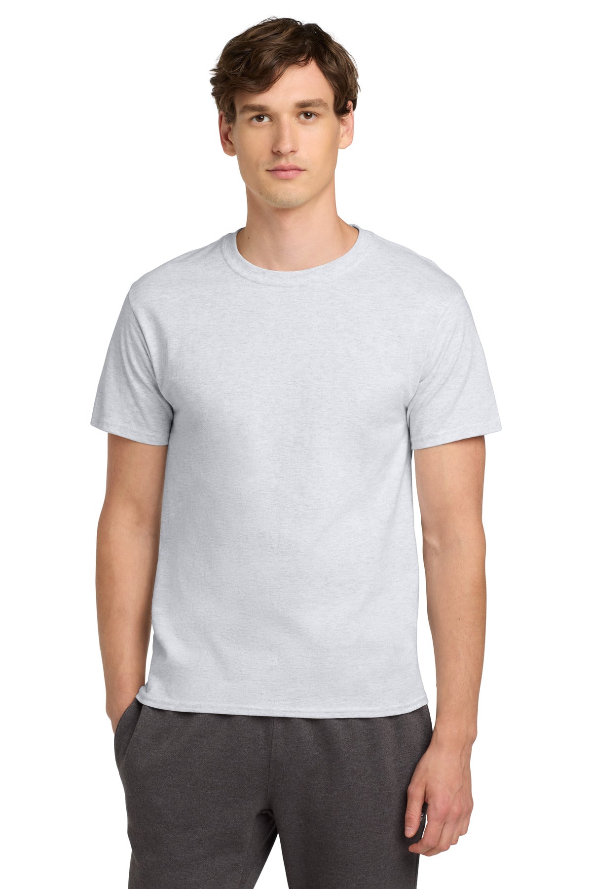 Champion   Heritage 6-Oz. Jersey Tee T425 in Ash